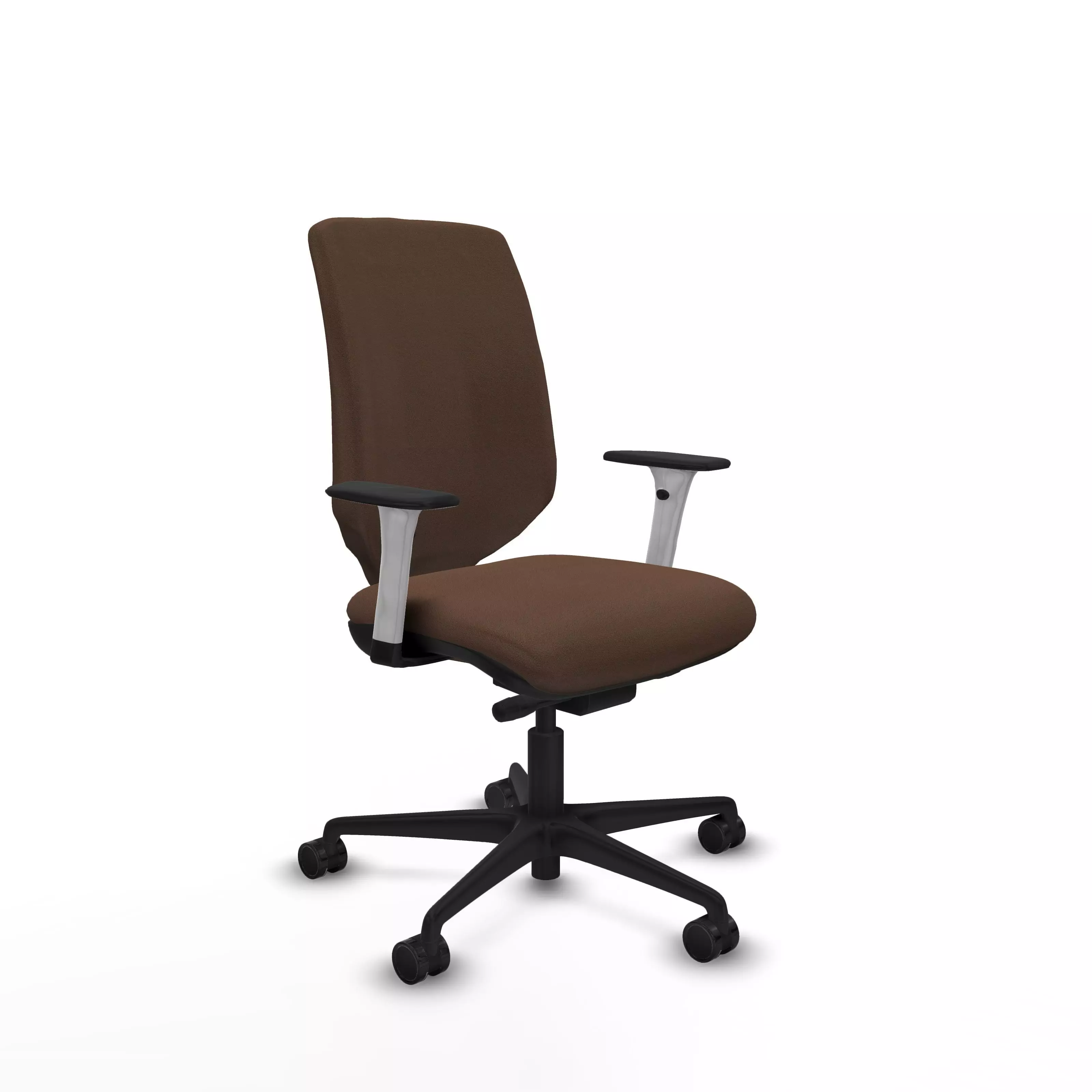 Modern Office Chair Low-poly 3D model_0