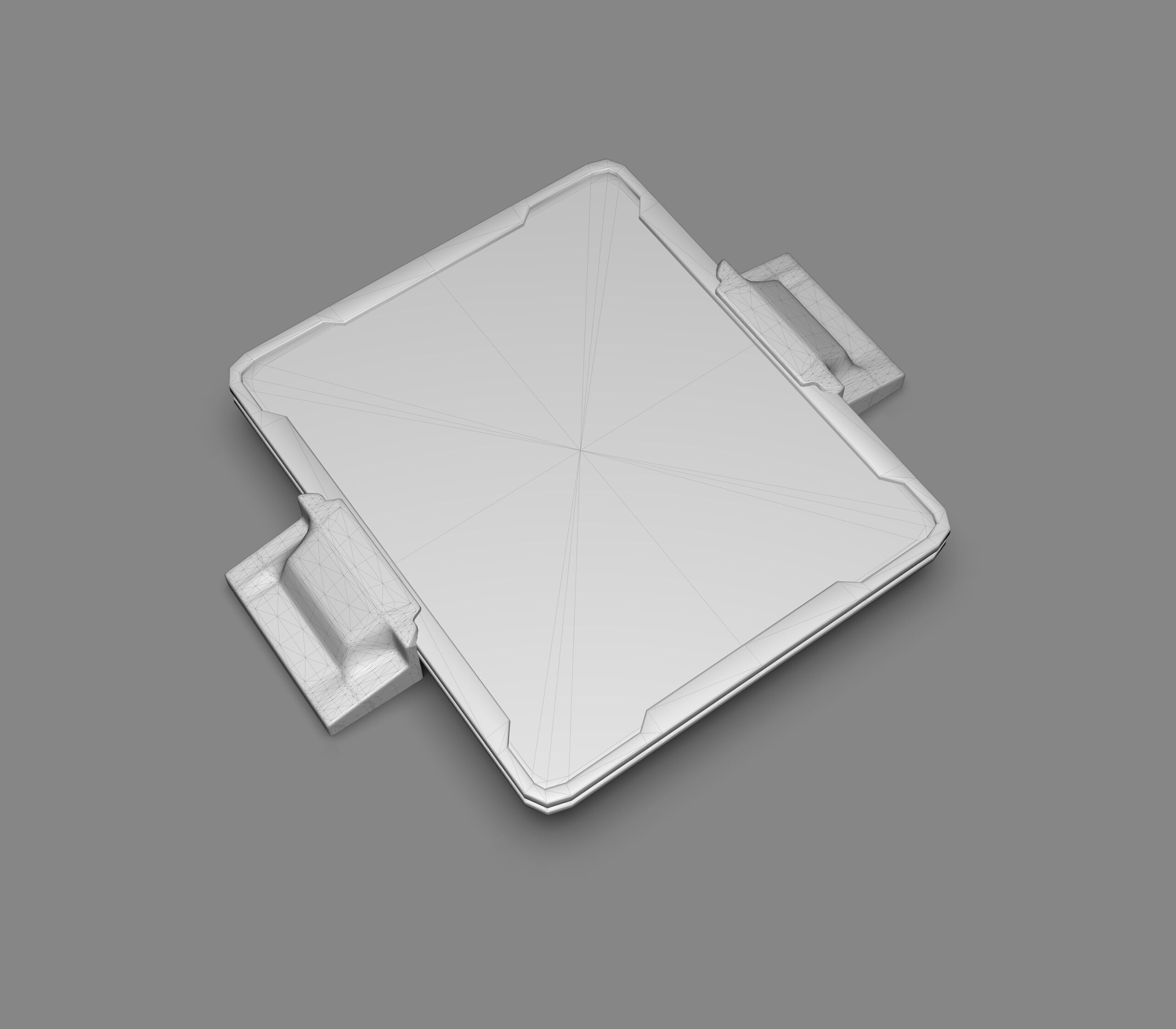 Starlink with Vehicle Mount Base 3D model_6