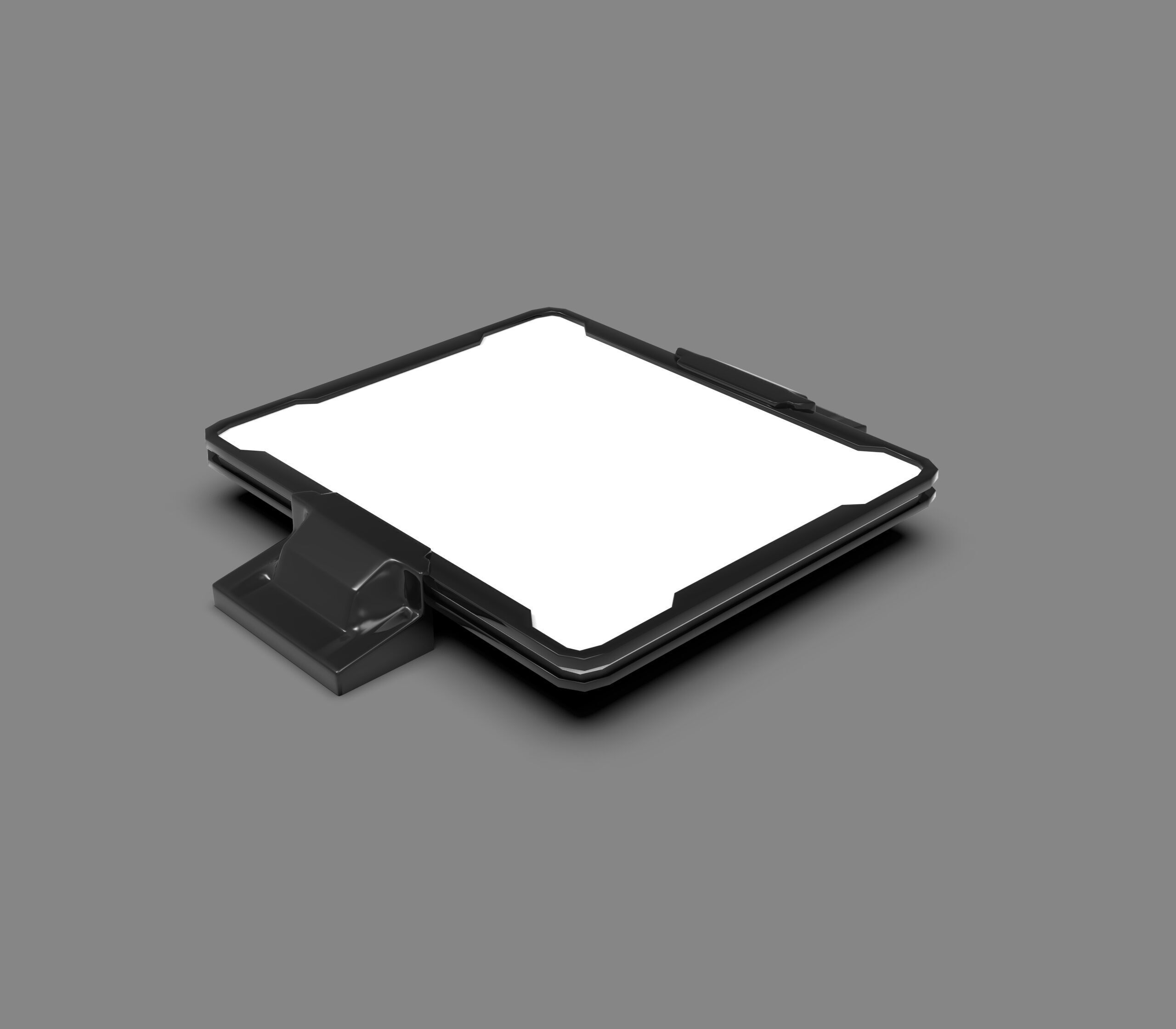 Starlink with Vehicle Mount Base 3D model_1