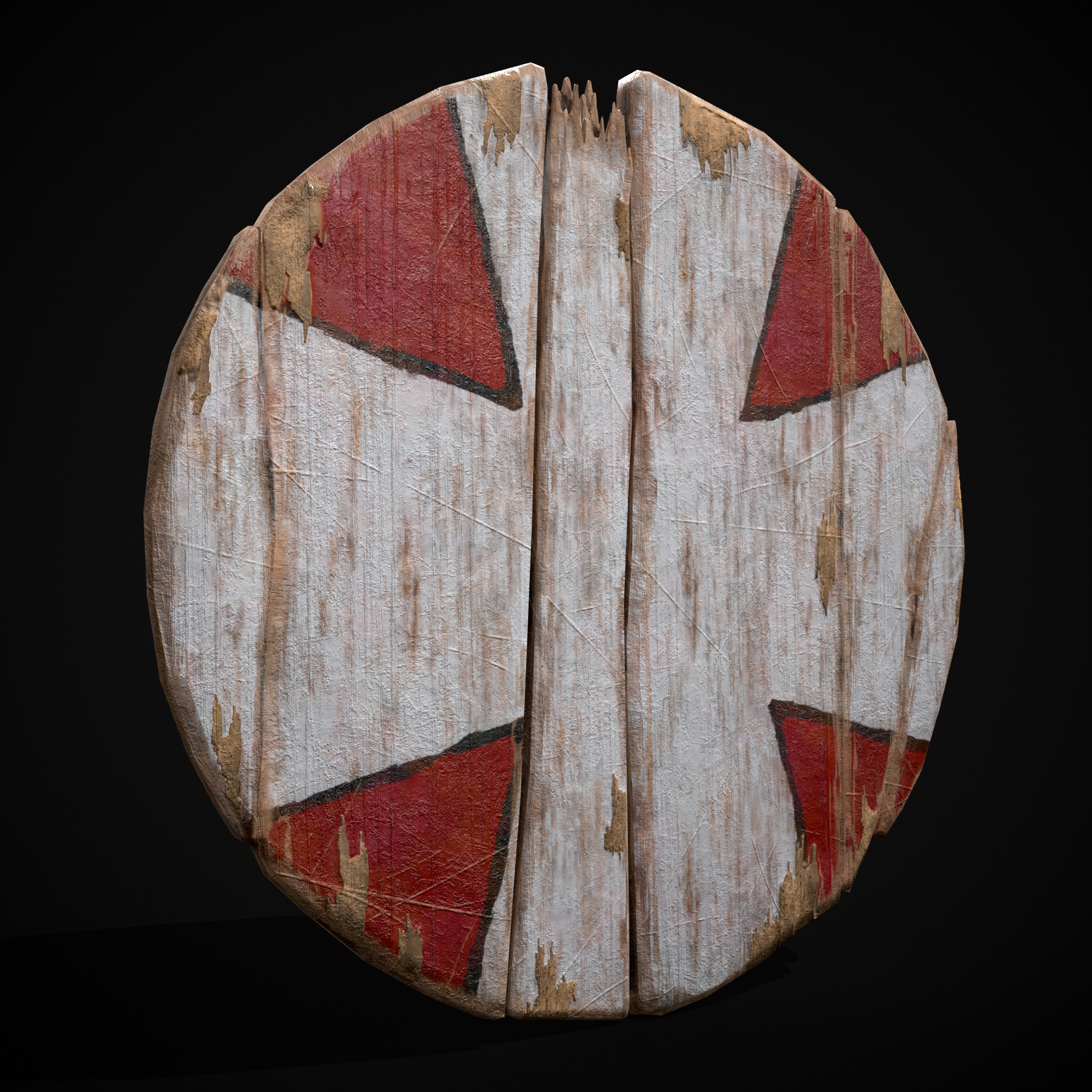 Celtic RWB Coat of Arms Low-poly 3D model_21