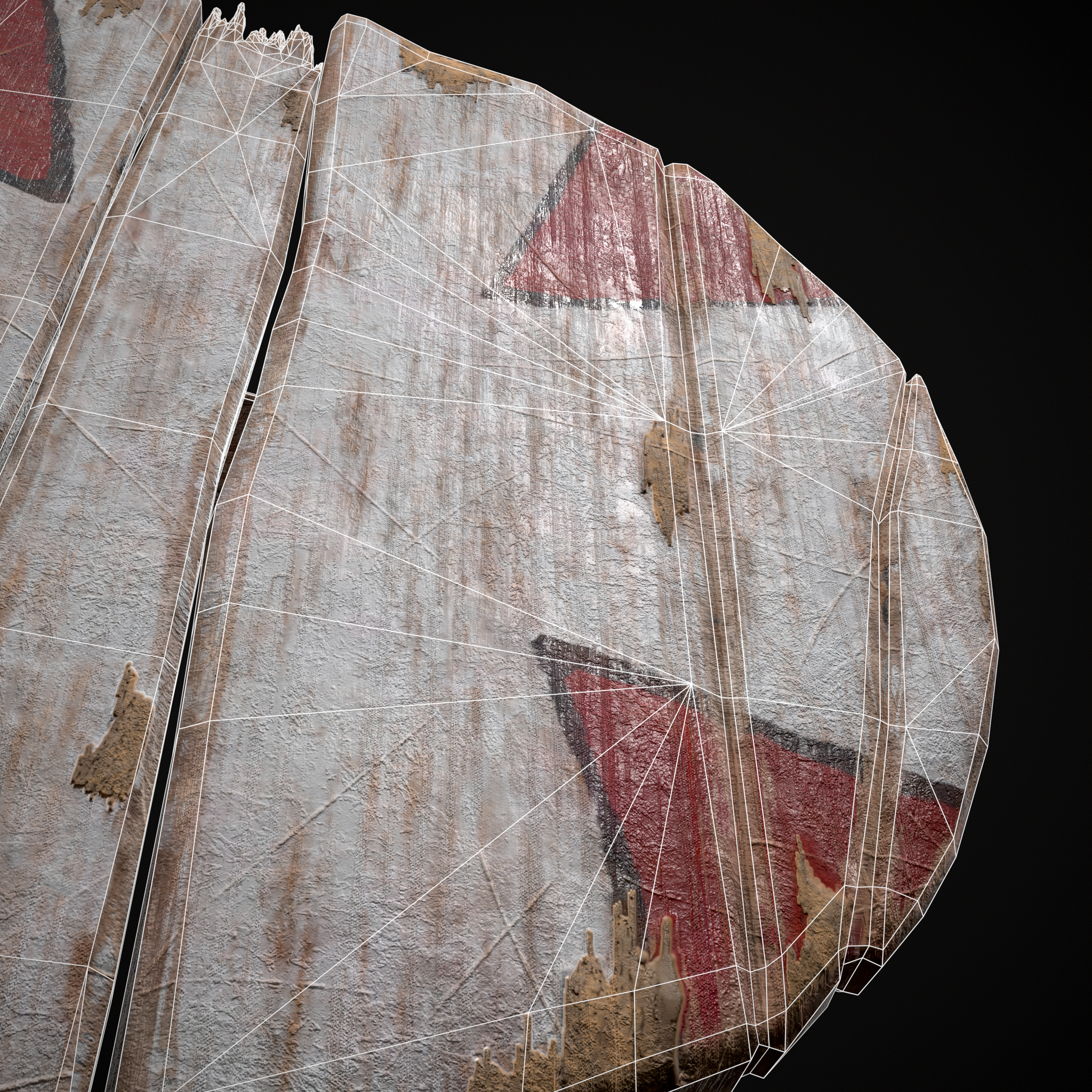 Celtic RWB Coat of Arms Low-poly 3D model_20