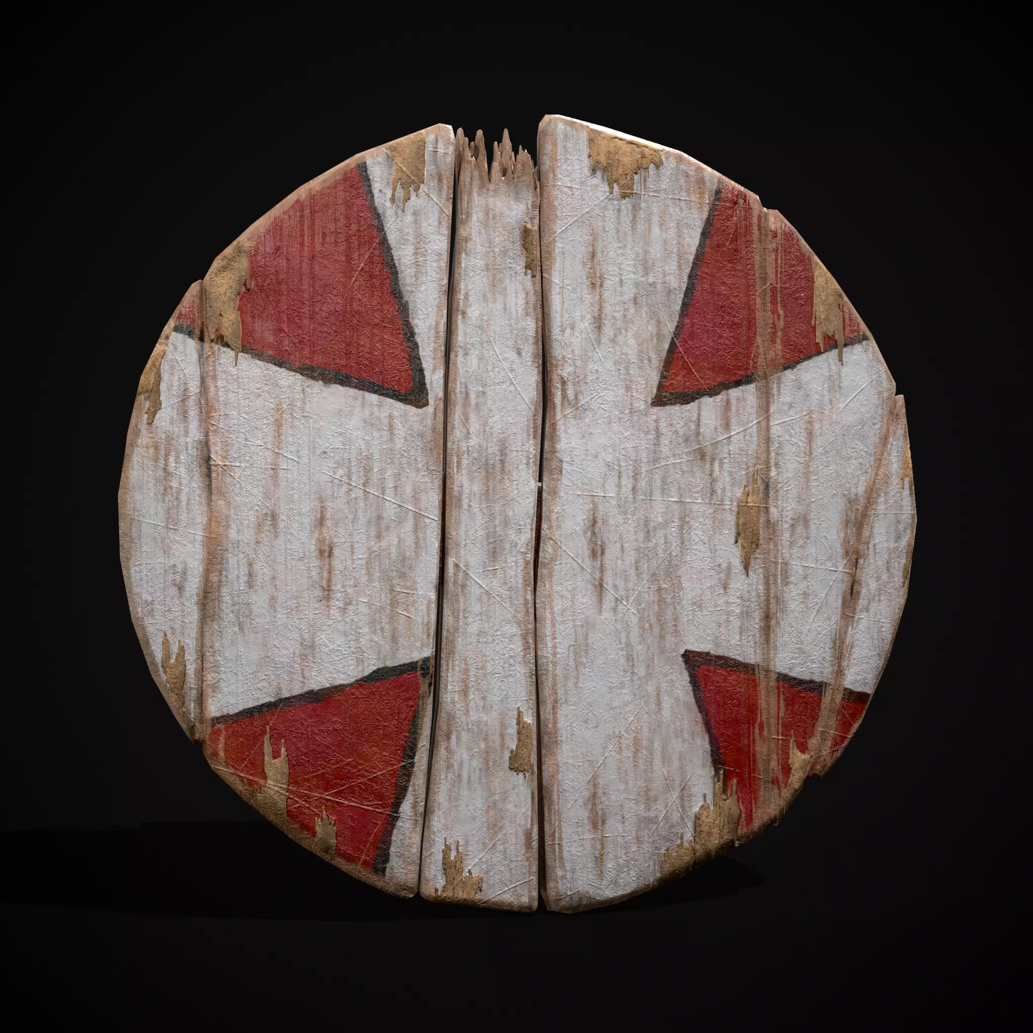 Celtic RWB Coat of Arms Low-poly 3D model_0