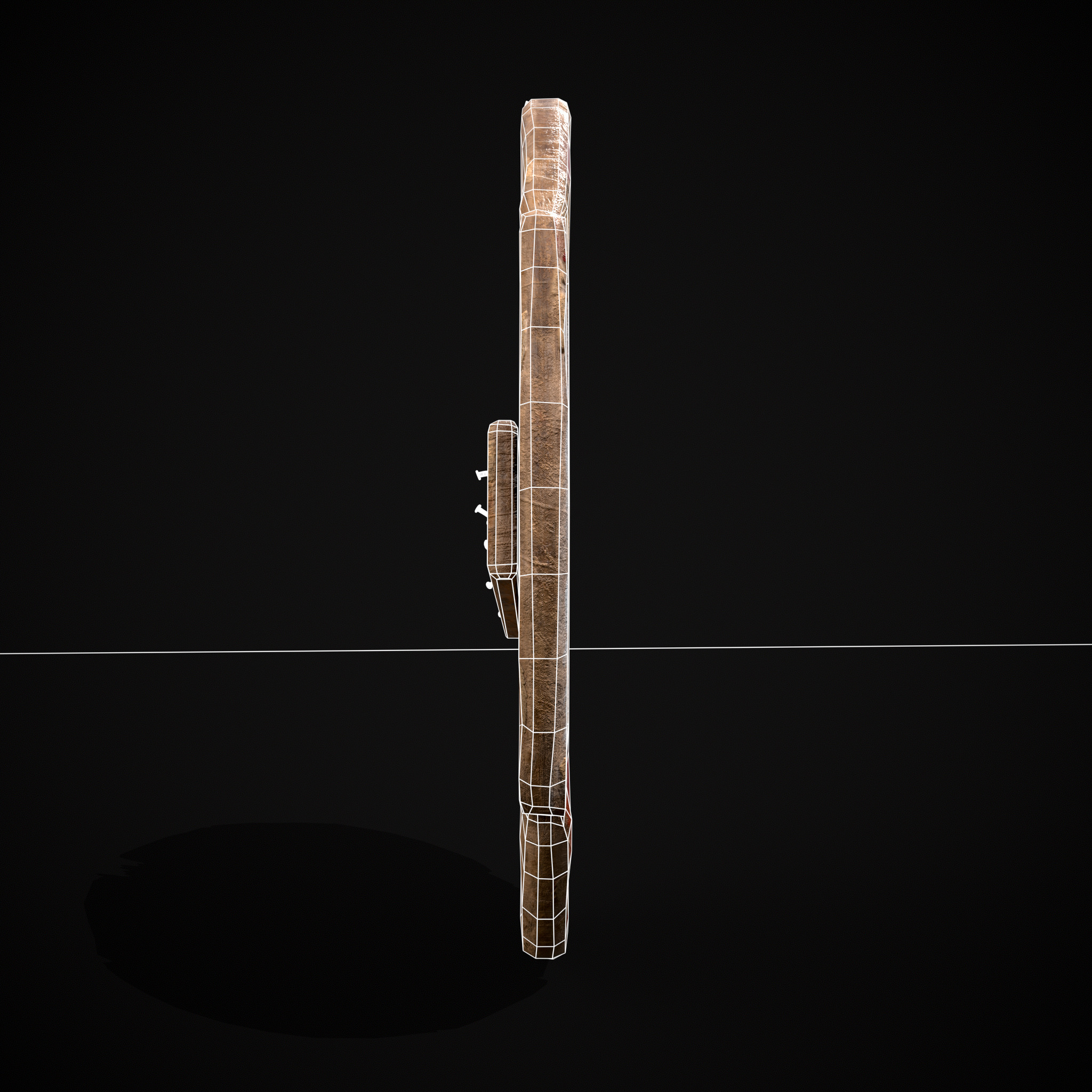 Celtic RWB Coat of Arms Low-poly 3D model_6