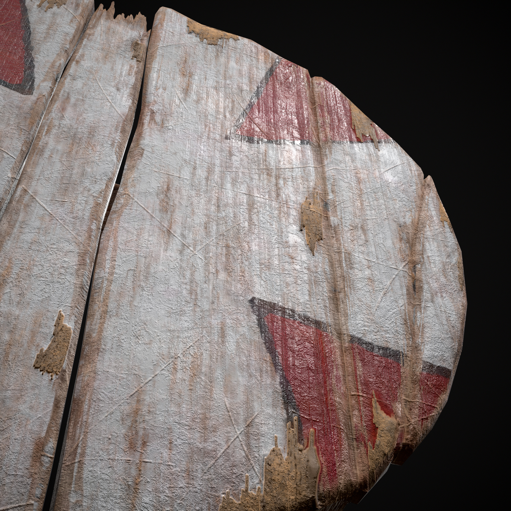 Celtic RWB Coat of Arms Low-poly 3D model_19