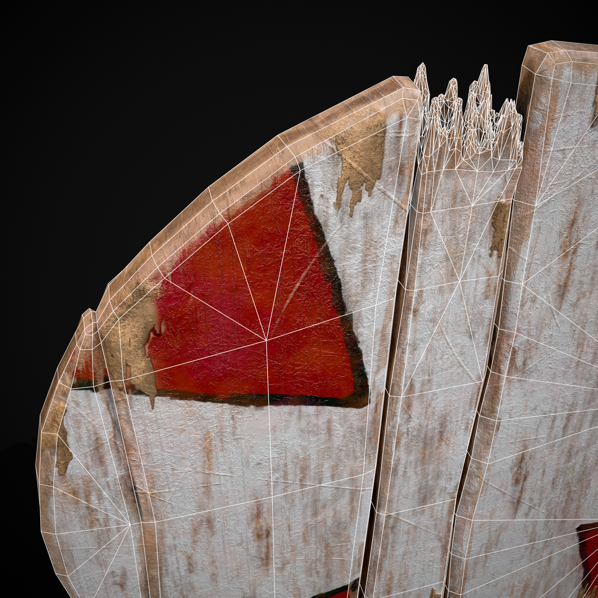 Celtic RWB Coat of Arms Low-poly 3D model_18