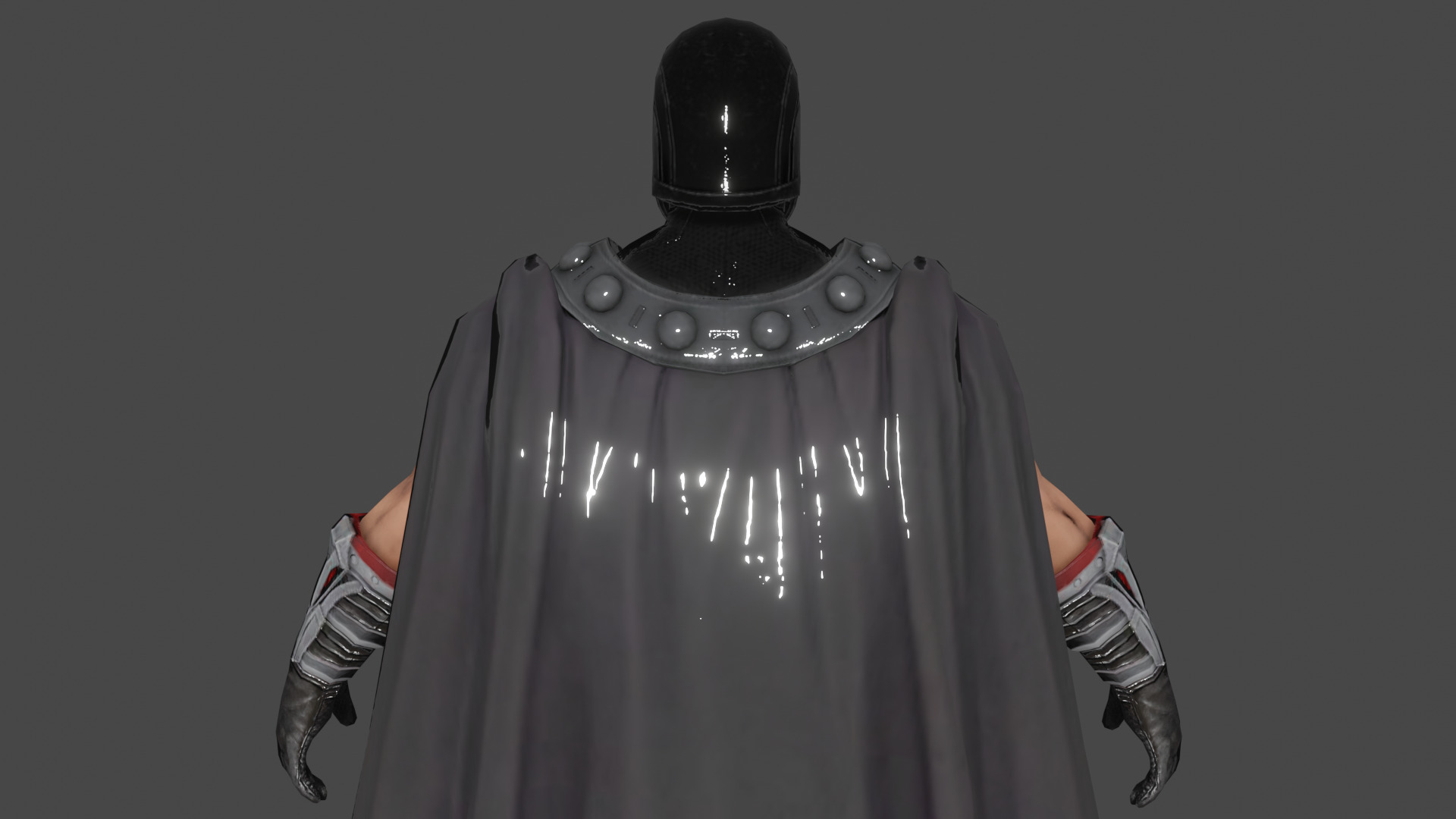 Magneto Low-poly 3D model_5