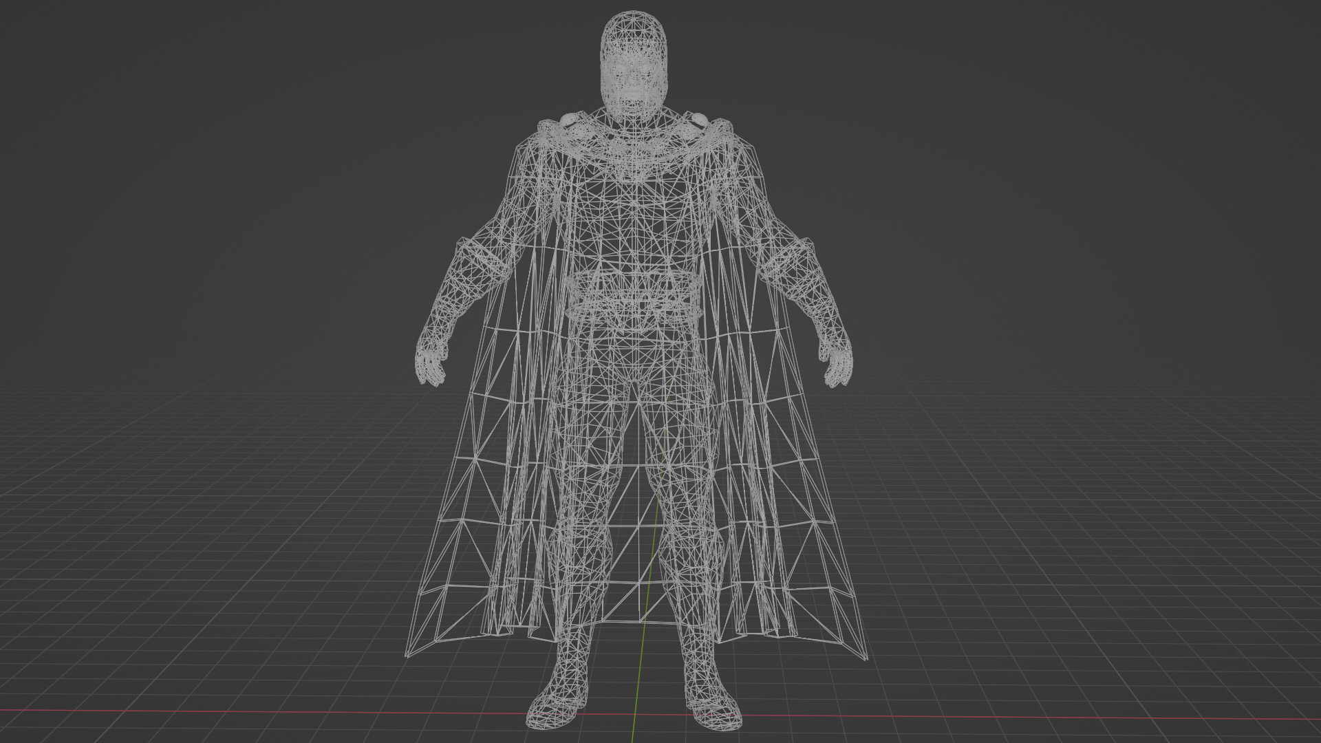 Magneto Low-poly 3D model_6