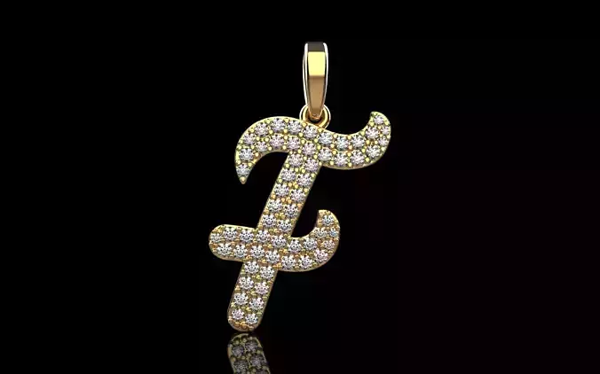 Initial letter F model 1139