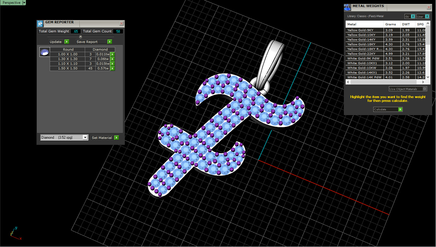 Initial letter F model 1139 3D print model_4