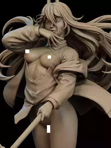 Power - Chainsawman NSFW 3D Print 3D print model
