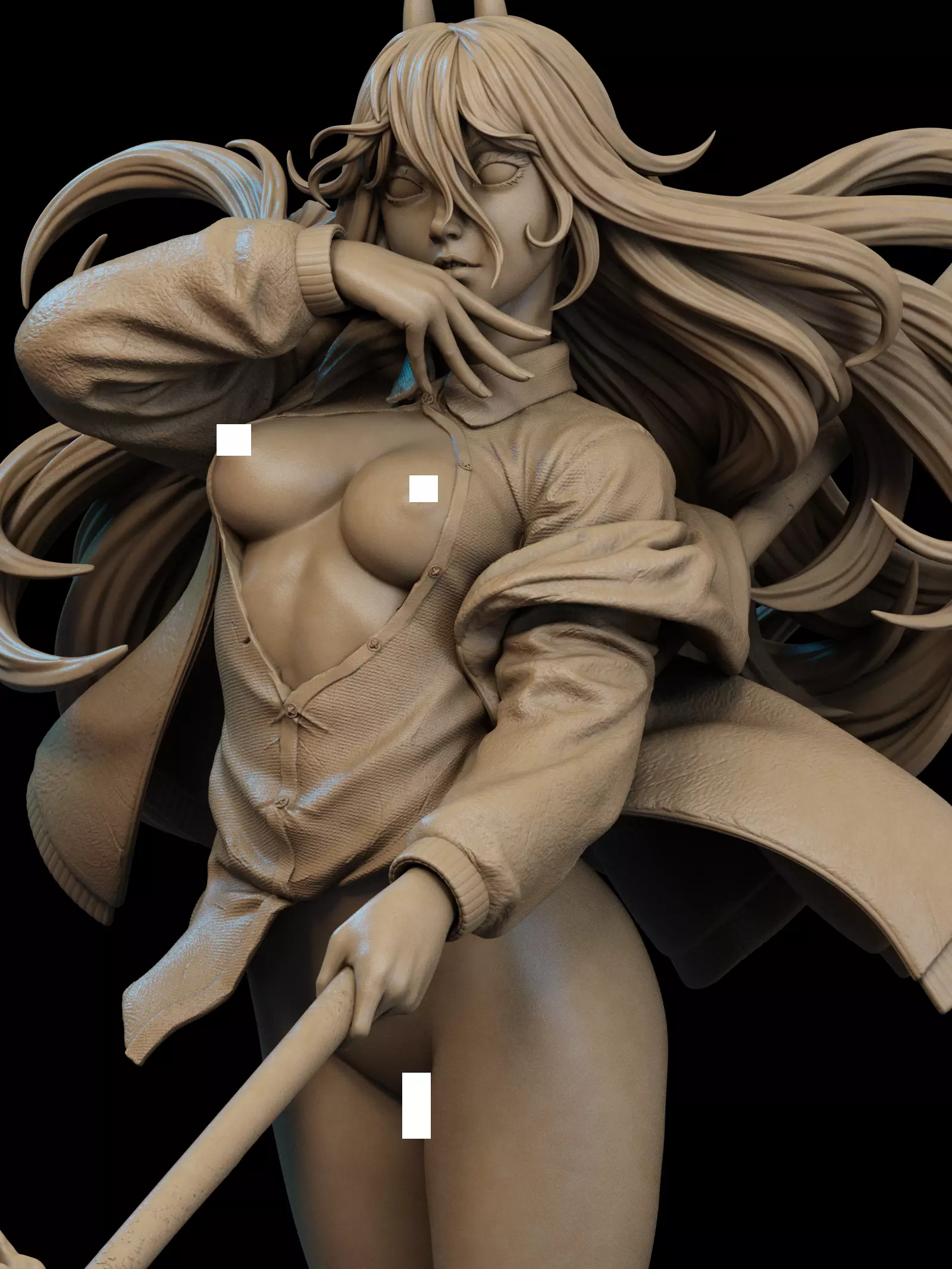 Power - Chainsawman NSFW 3D Print 3D print model_0