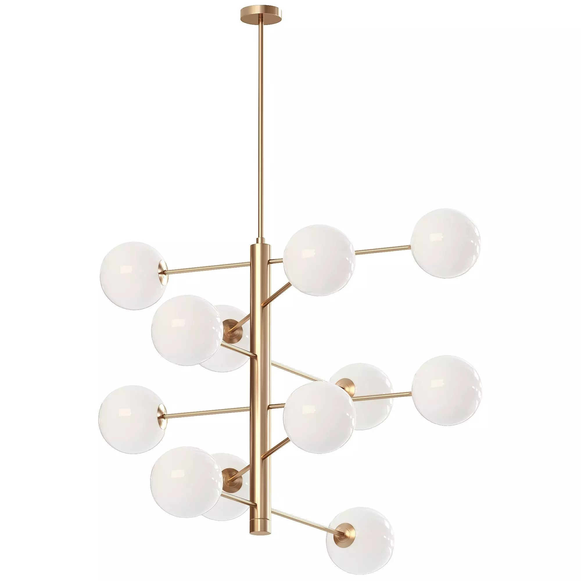 Aurelia Chandelier 3D model_0