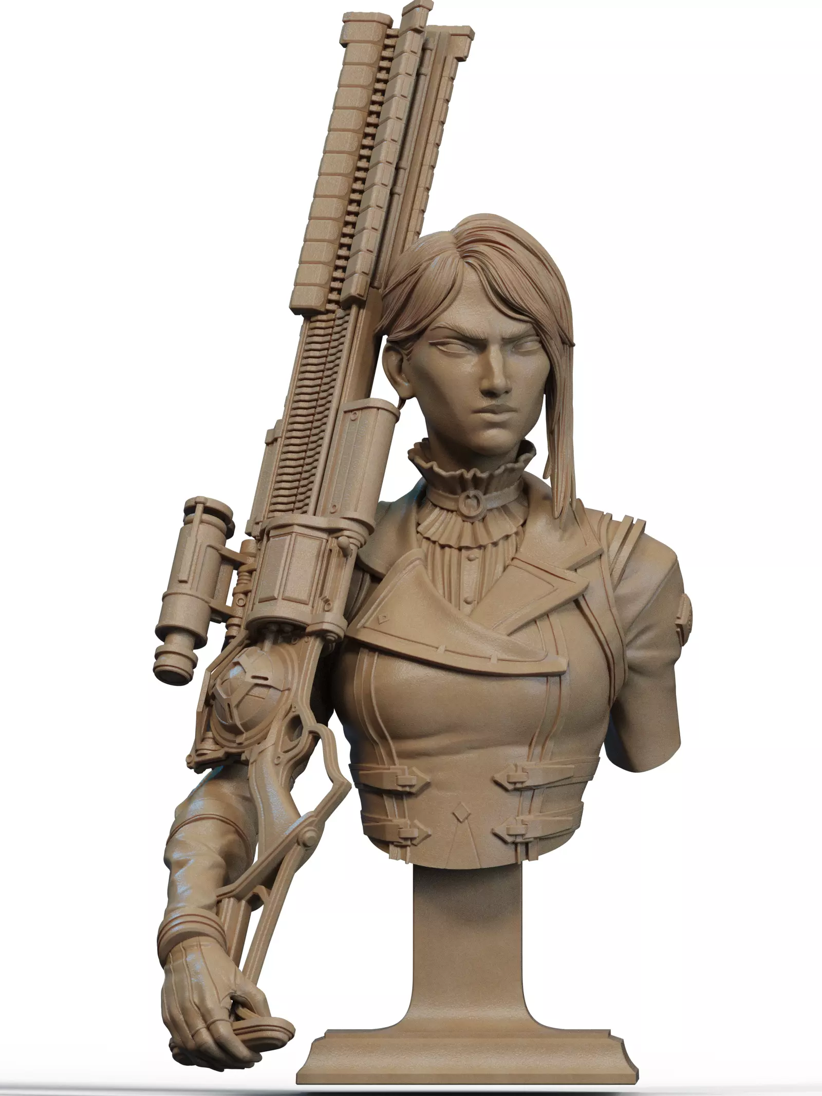 Caitlyn Bust 3D Print 3D print model_0