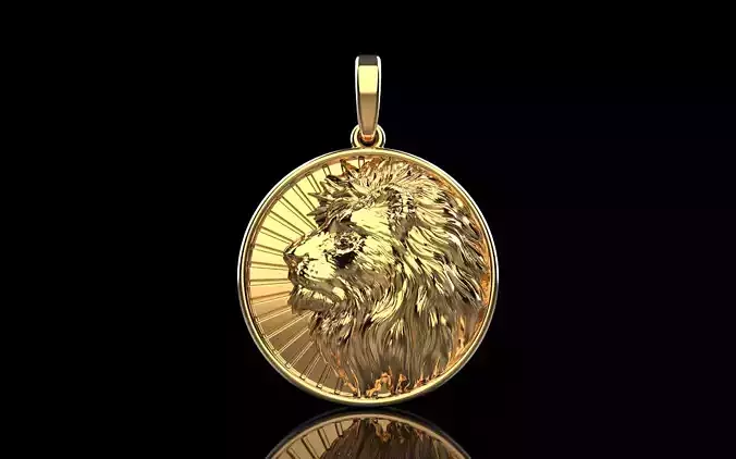 Lion pendant model 1144