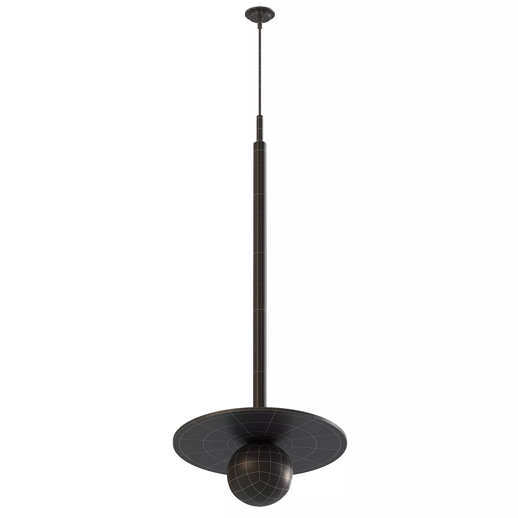 Nodes Pendant 3D model_0