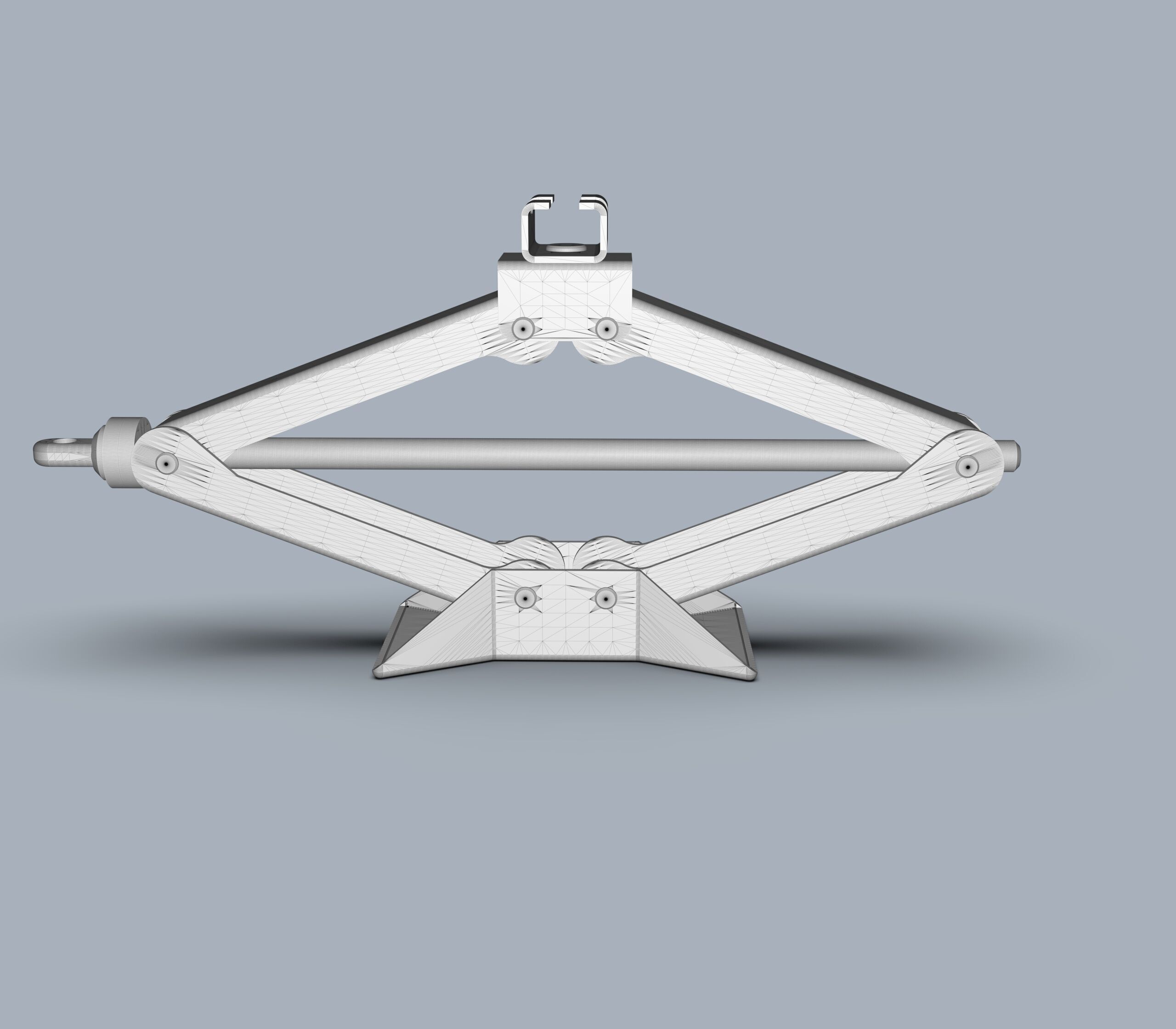 Scissor Jack 3D model_6