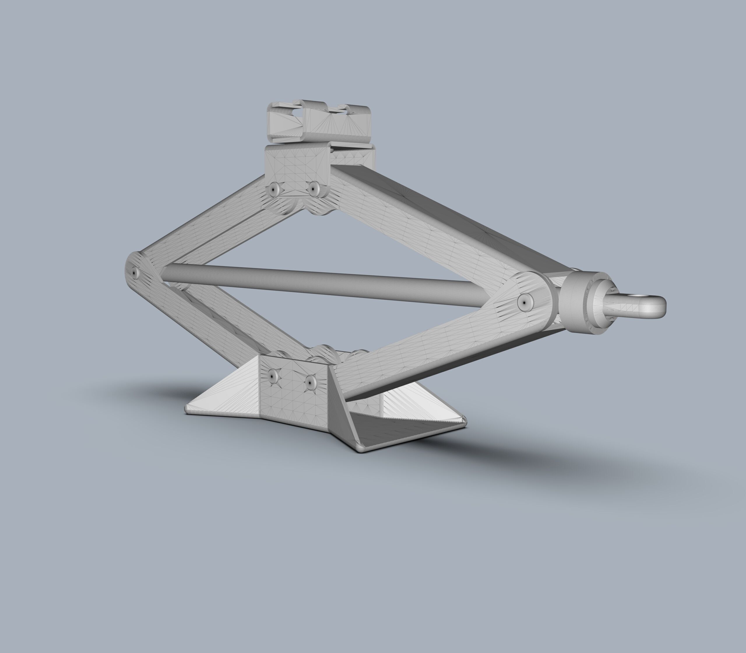 Scissor Jack 3D model_8