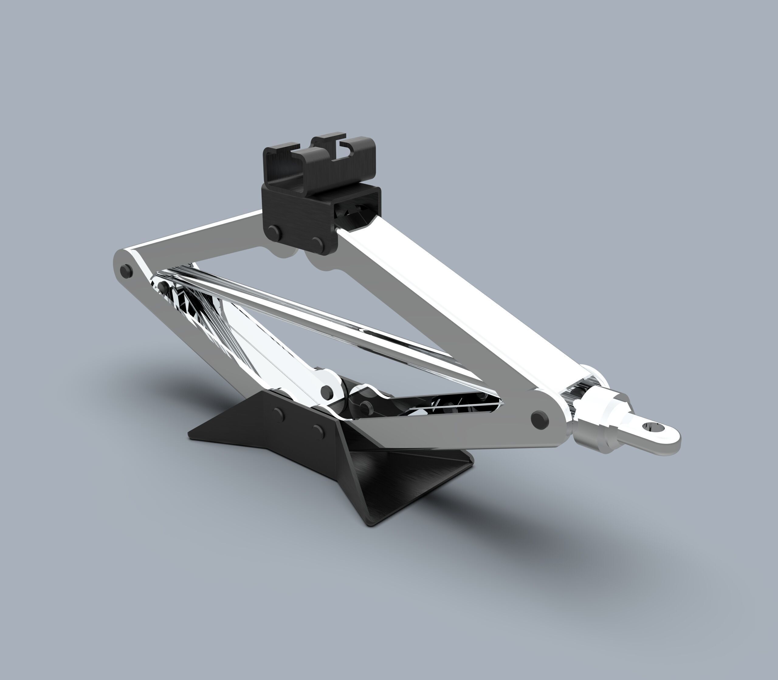 Scissor Jack 3D model_1