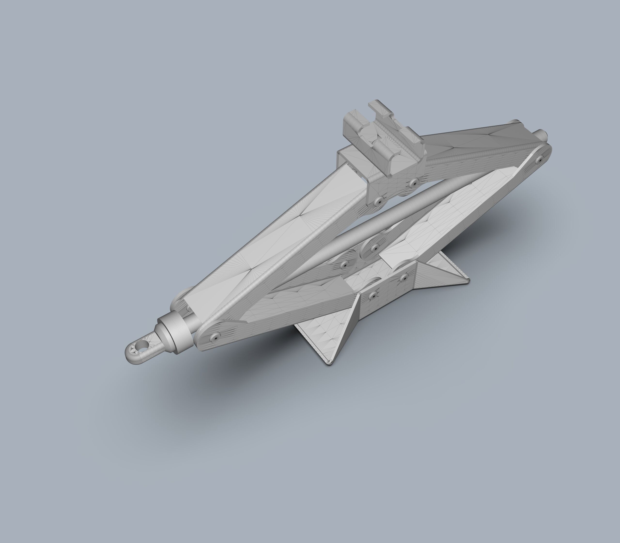 Scissor Jack 3D model_7