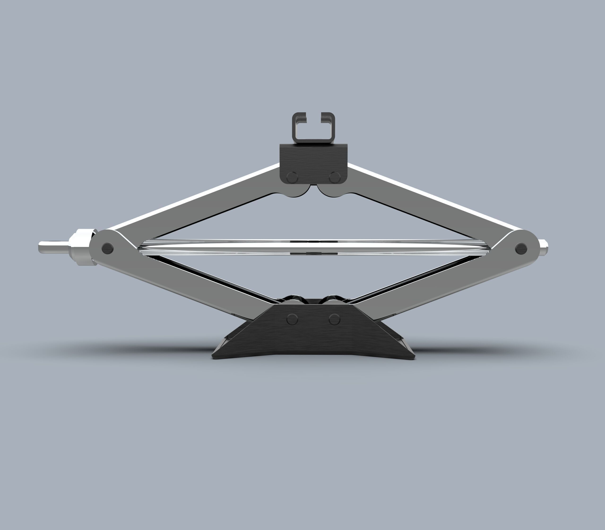 Scissor Jack 3D model_3