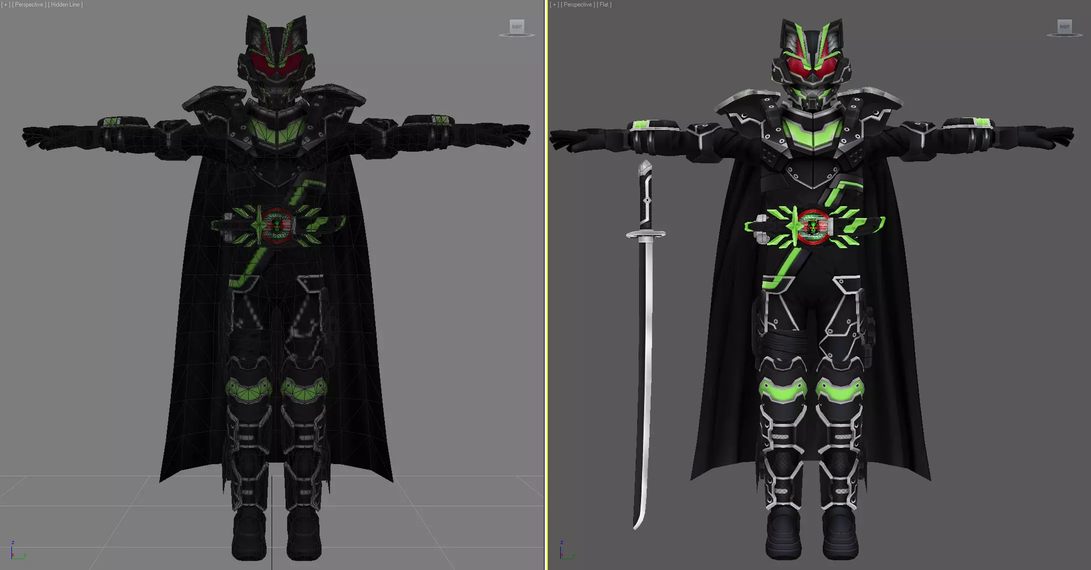 Kamen Rider Tycoon Bujin 3D Model 3D model_0
