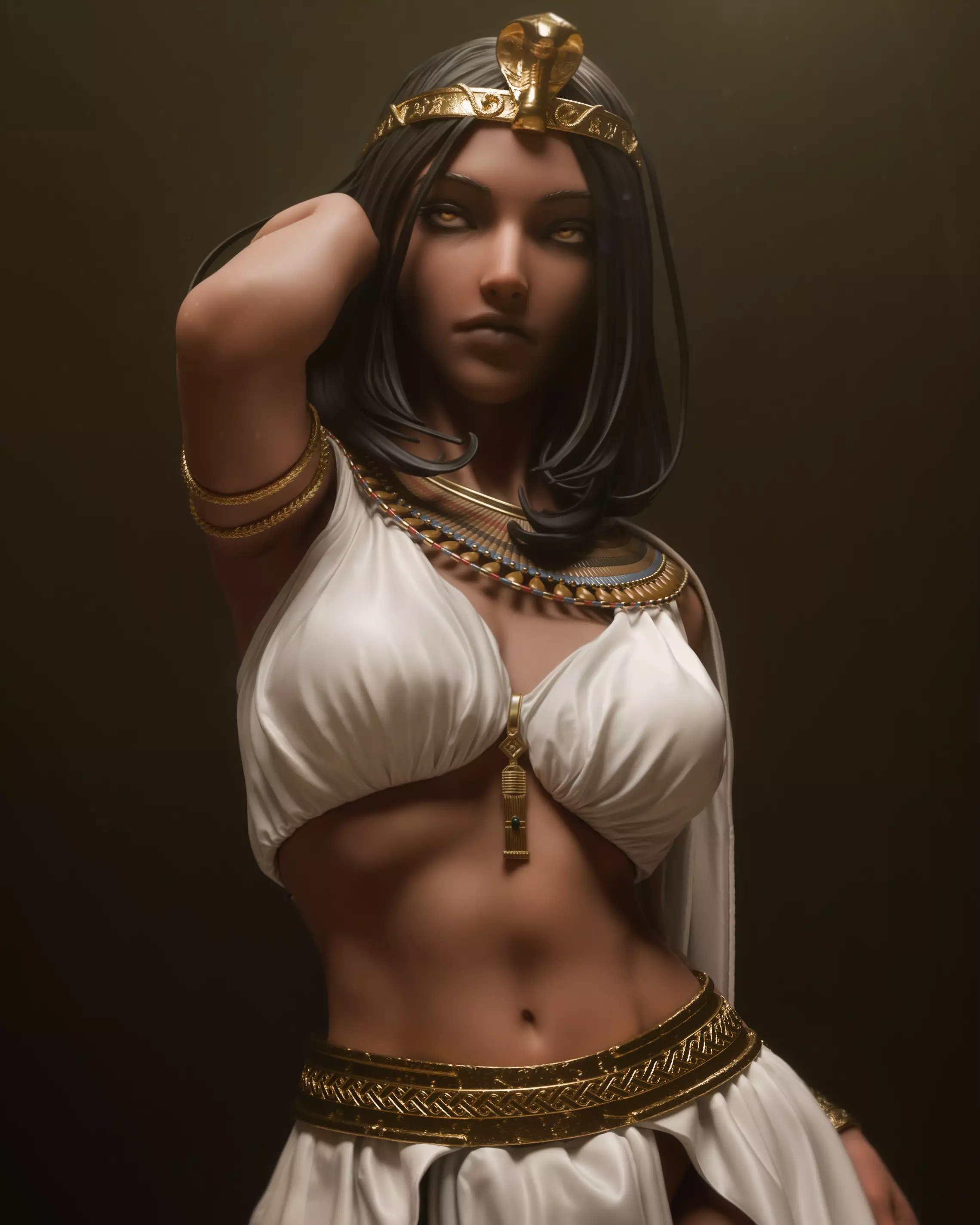 Cleopatra 3D Print 3D print model_0