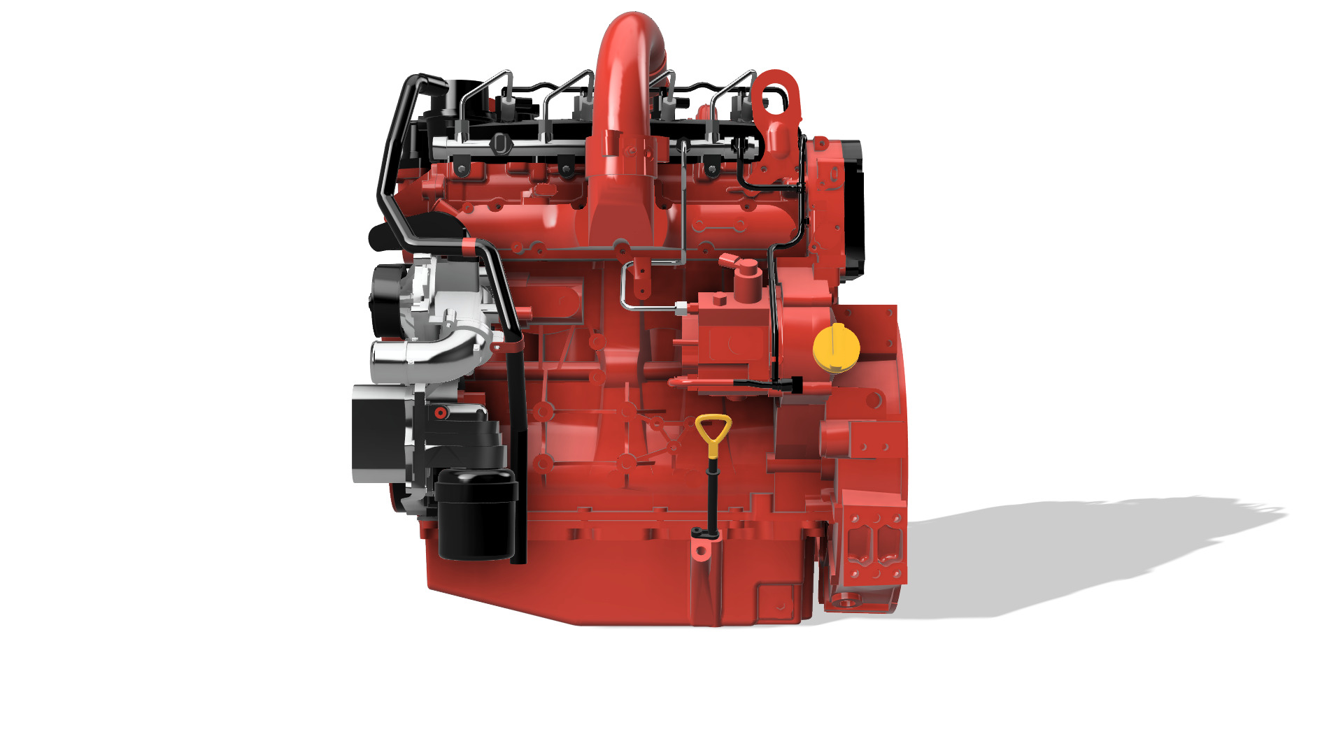 Diesel engine ISF 2 8 CUMMINS 3D print model_2