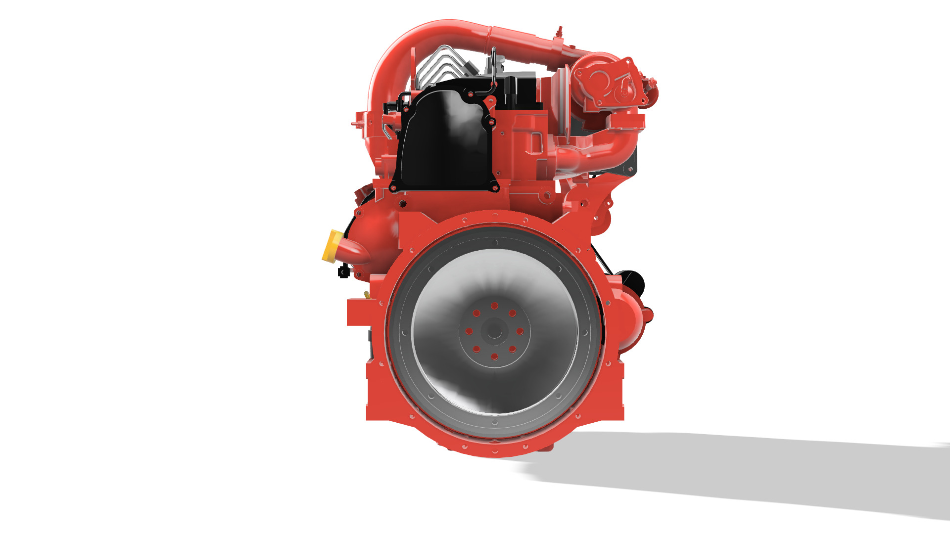 Diesel engine ISF 2 8 CUMMINS 3D print model_4