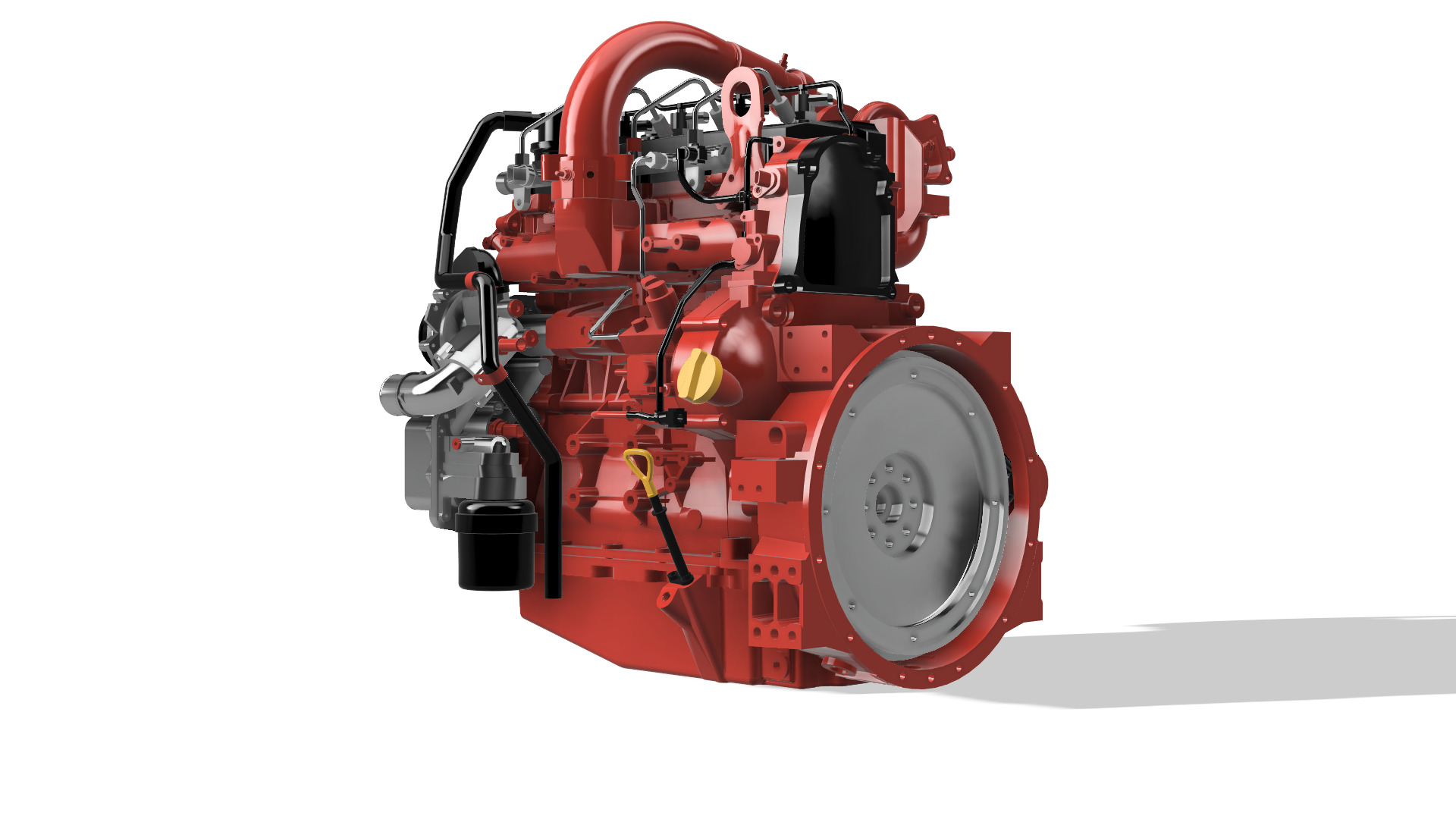 Diesel engine ISF 2 8 CUMMINS 3D print model_3