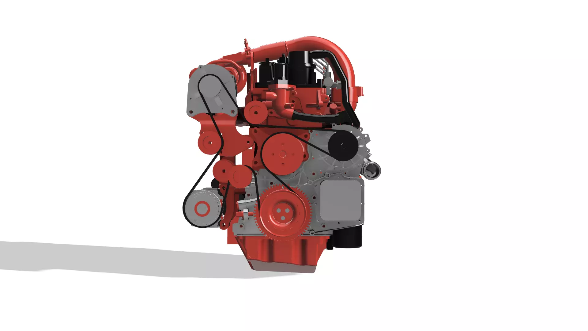 Diesel engine ISF 2 8 CUMMINS 3D print model_0