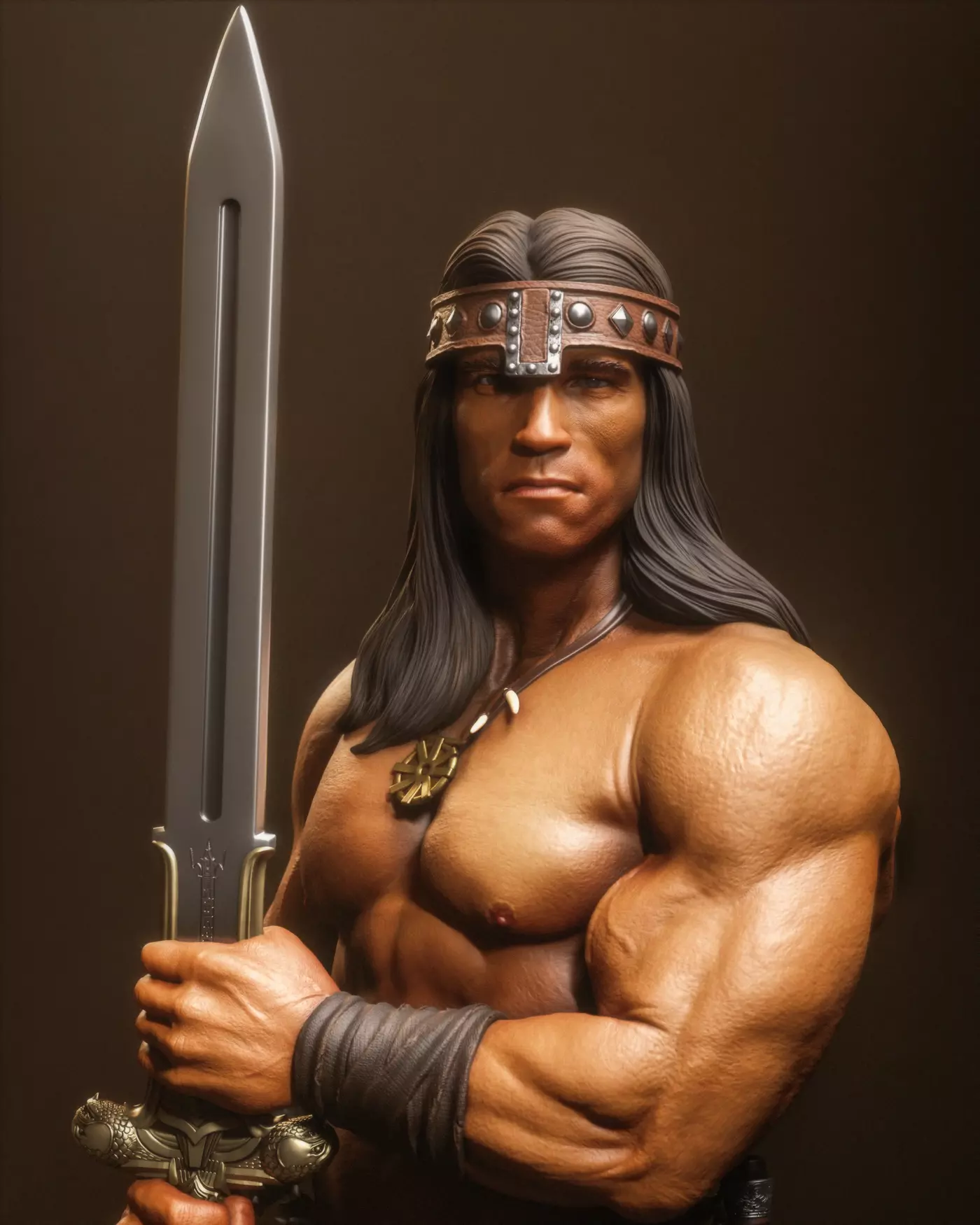 Conan 3D Print 3D print model_0
