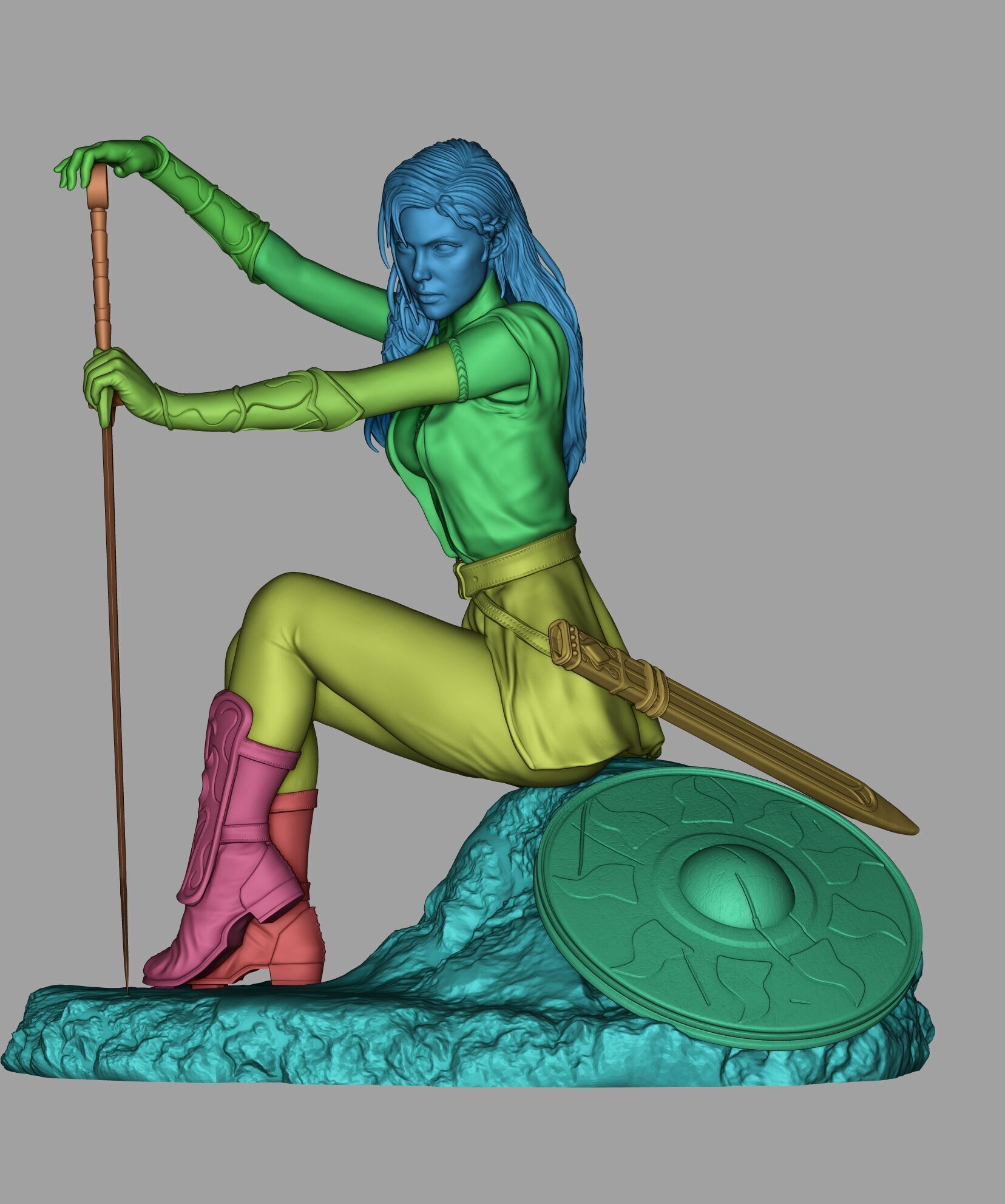 Hera 3D Print 3D print model_7