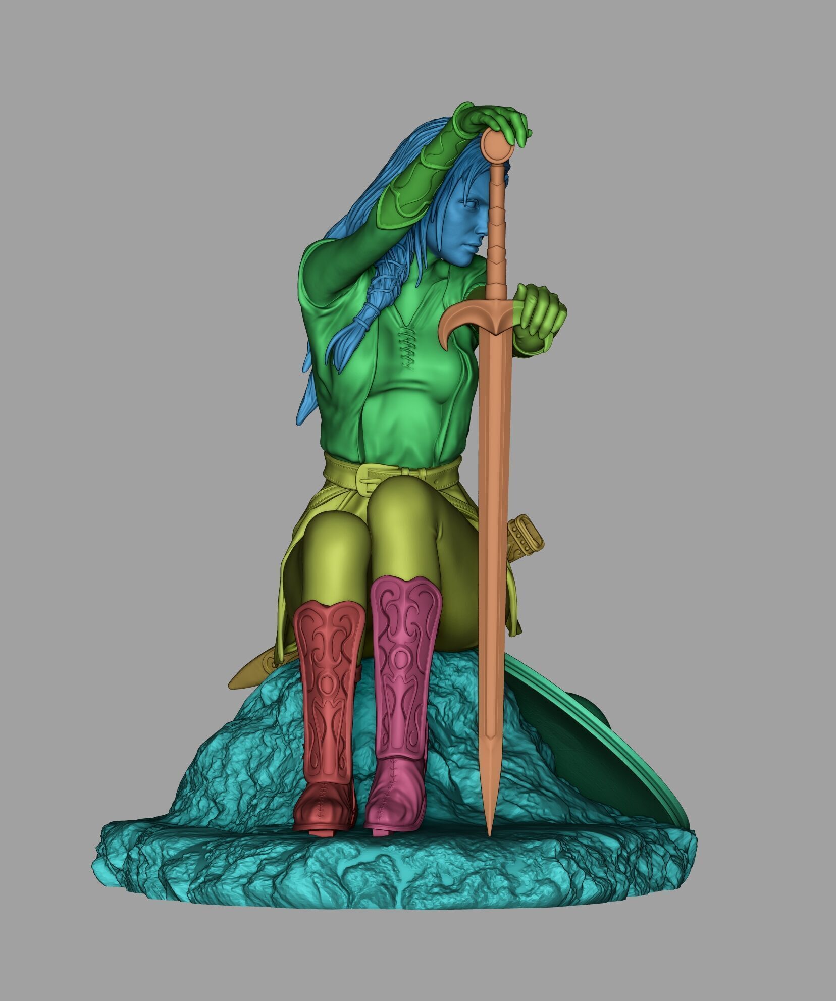 Hera 3D Print 3D print model_6