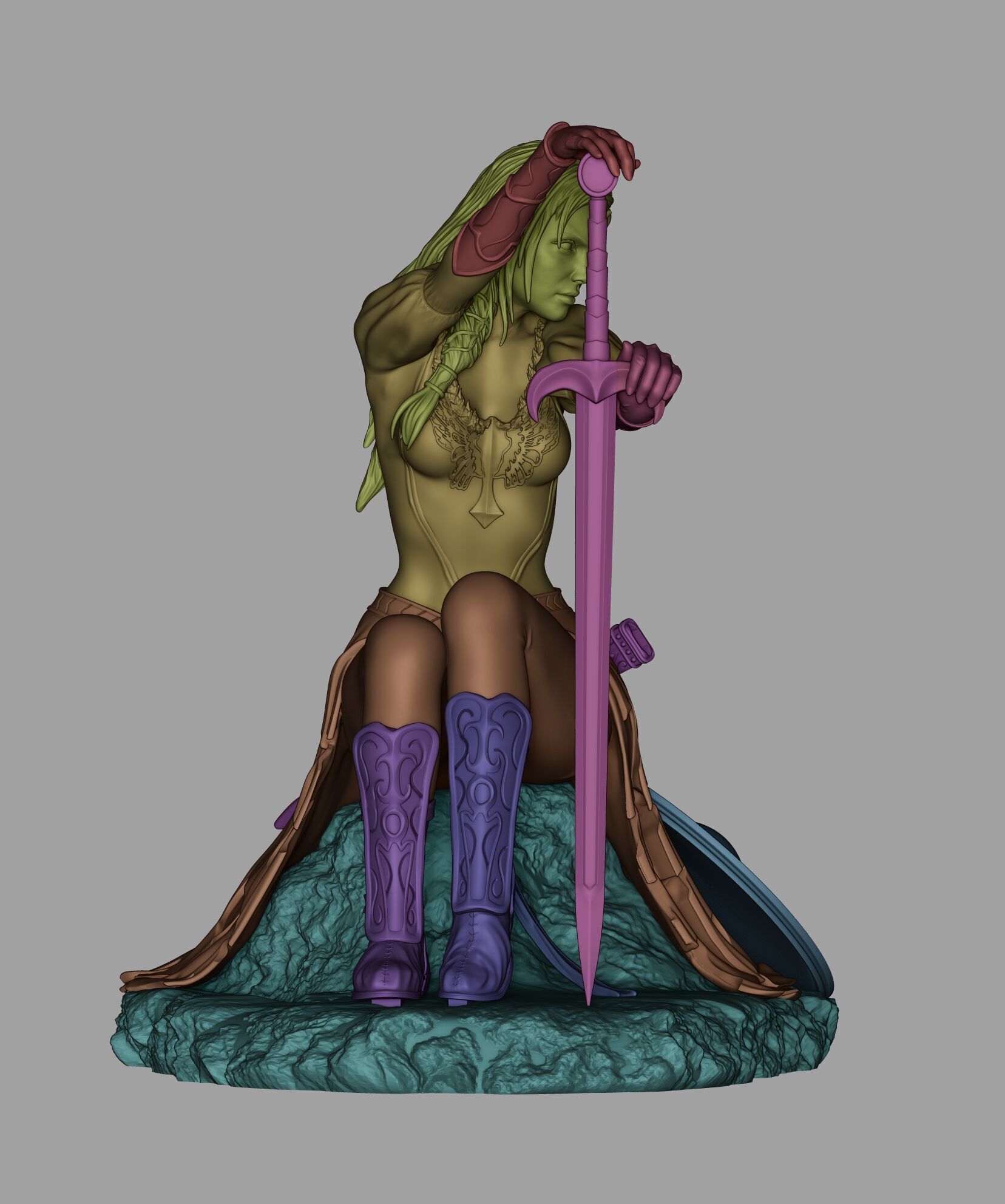 Hera 3D Print 3D print model_4