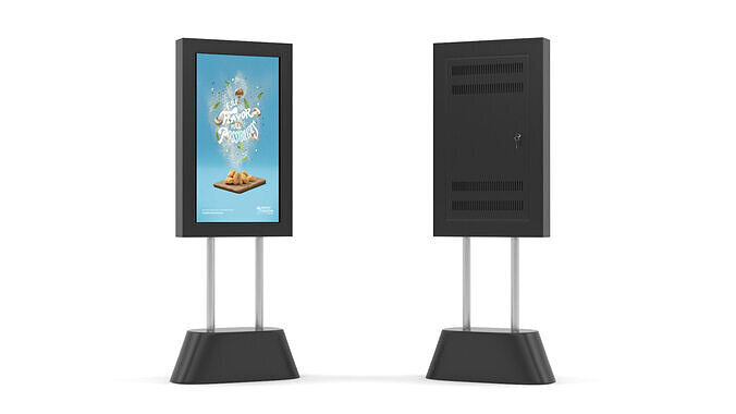 Digital Kiosk 3D model