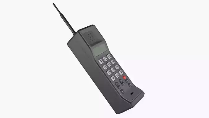 Retro Brick Cell Phone