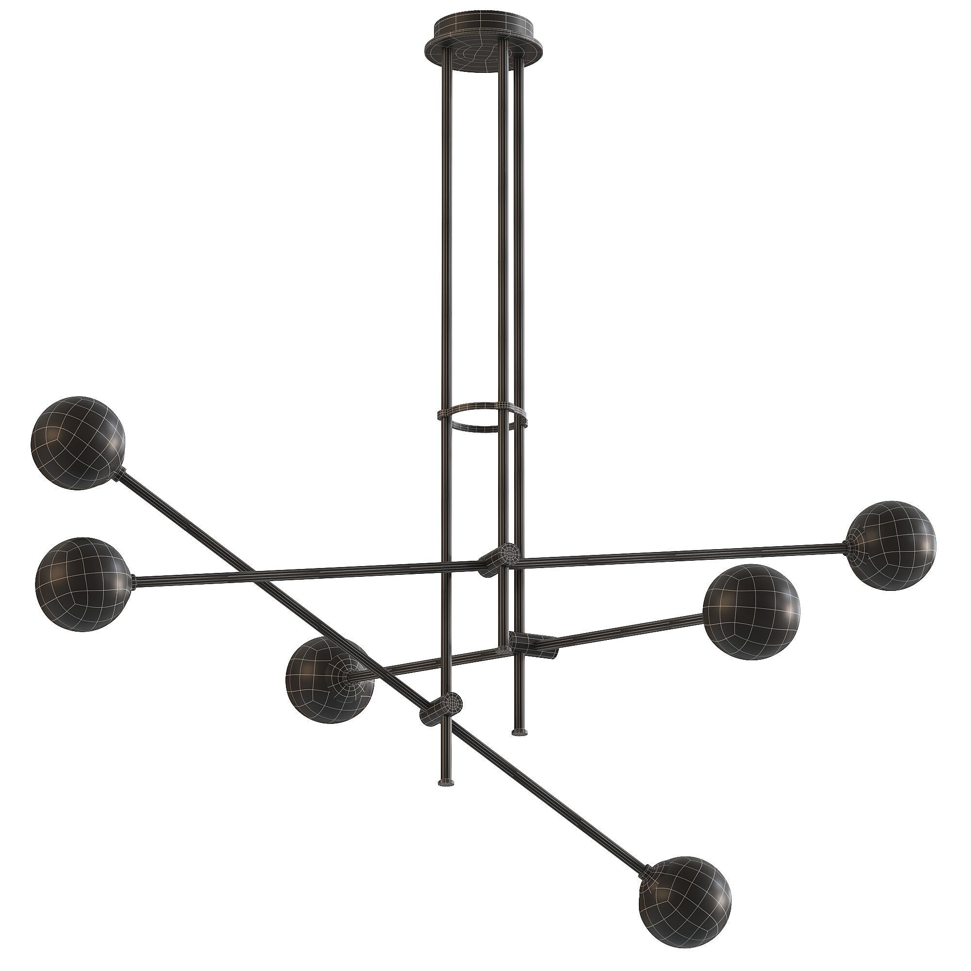 Cosmet Chandelier 3D model_1