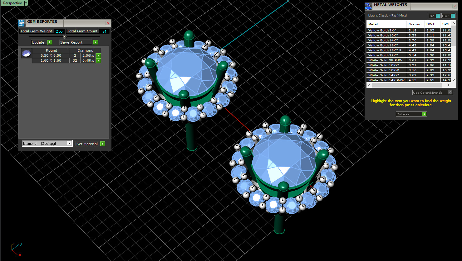Transformer stud earring model 1151 3D print model_12