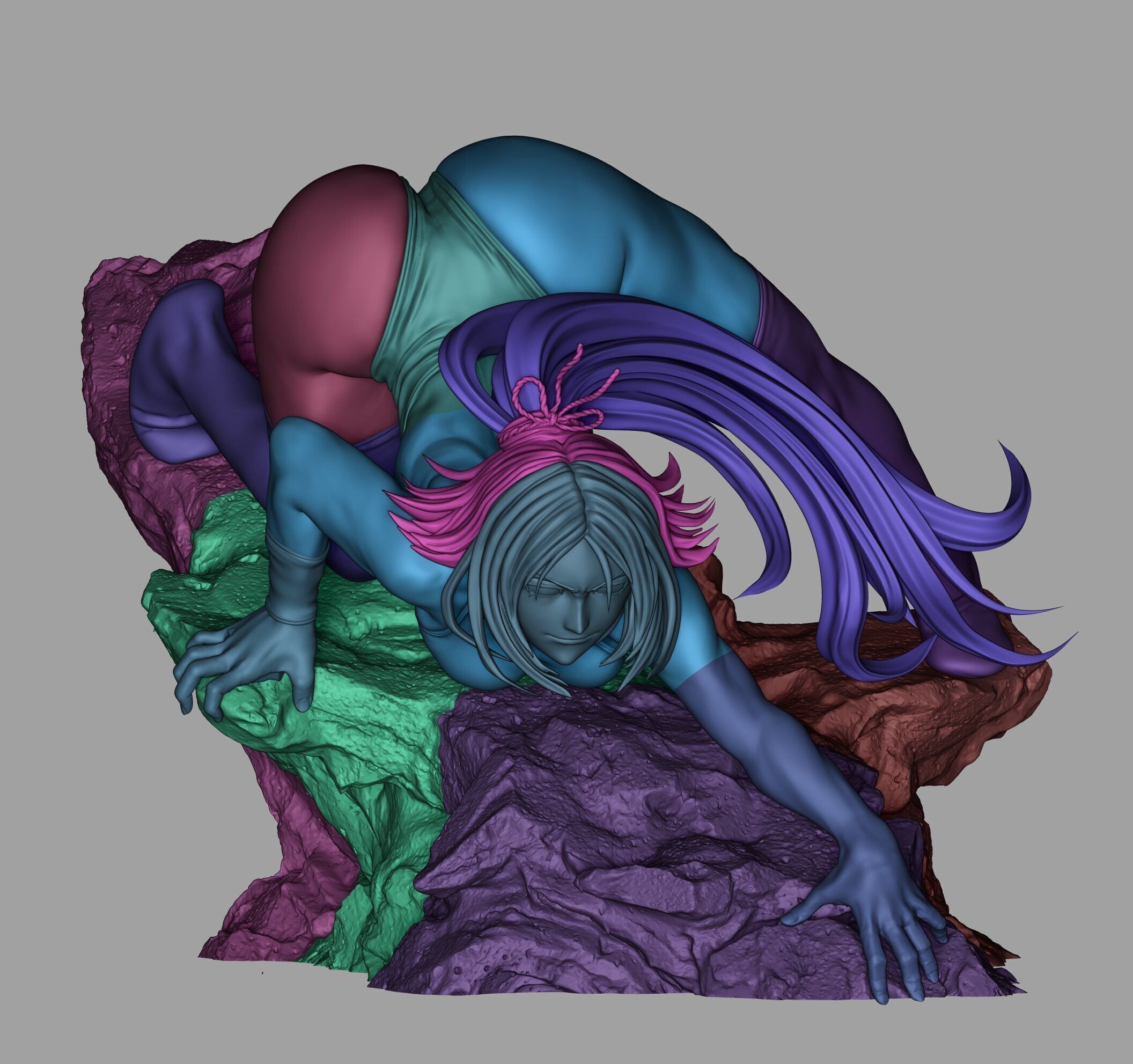 Yoruichi 3D Print 3D print model_10