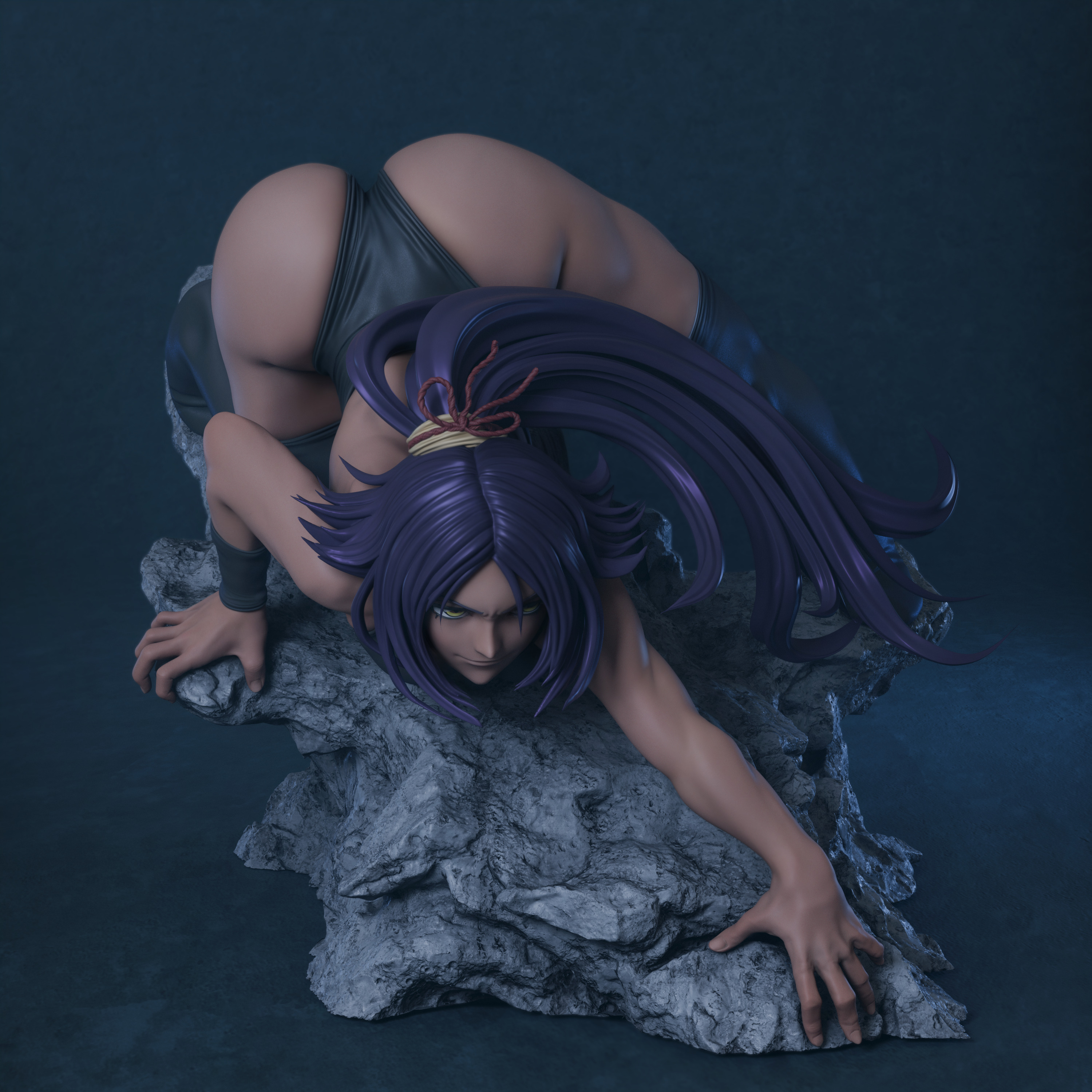 Yoruichi 3D Print 3D print model_4