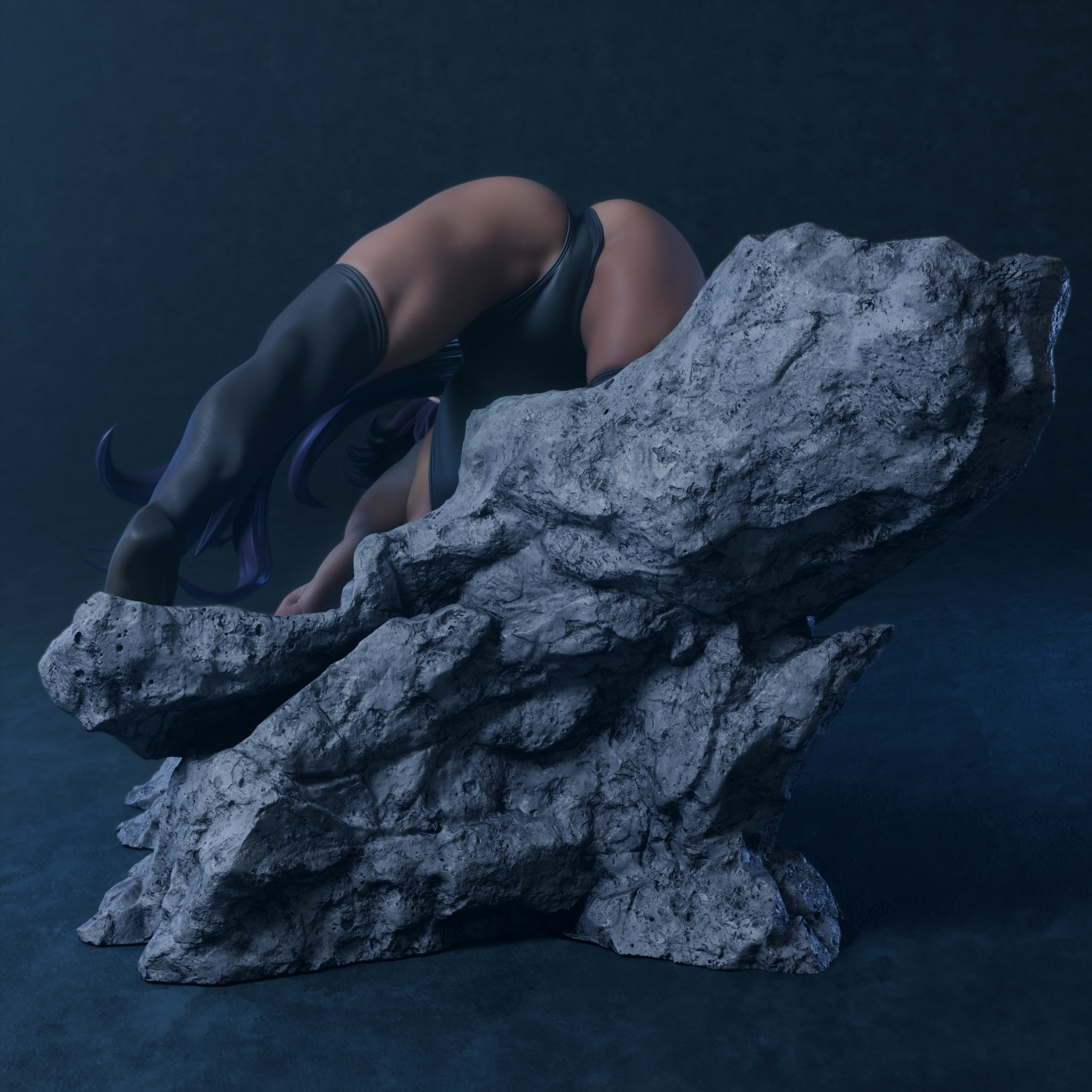 Yoruichi 3D Print 3D print model_3