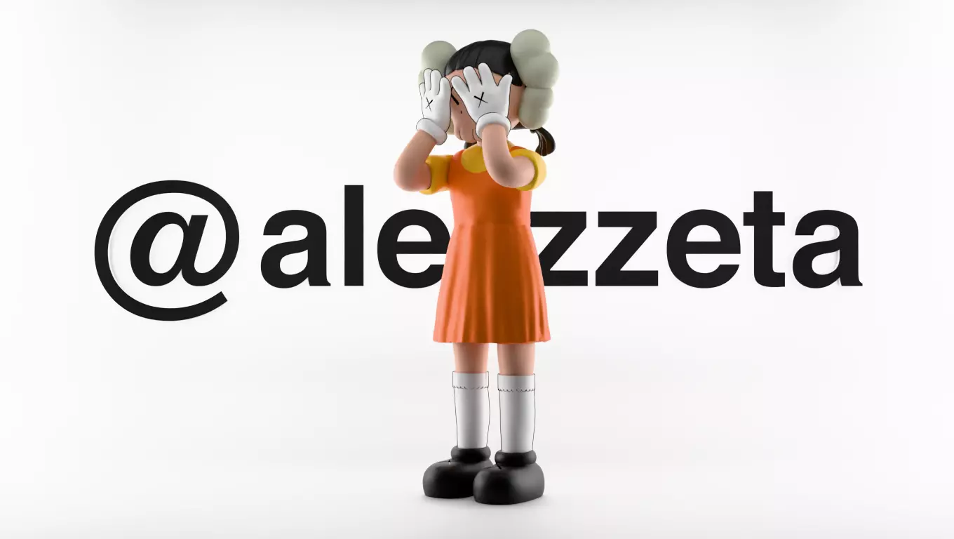 Kaws 2 YOUNG HEE Squid Game Season 2 Textured Low-poly 3D model_0