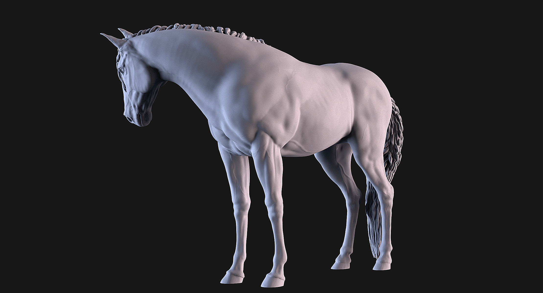 Mare Horse 3D print model_4