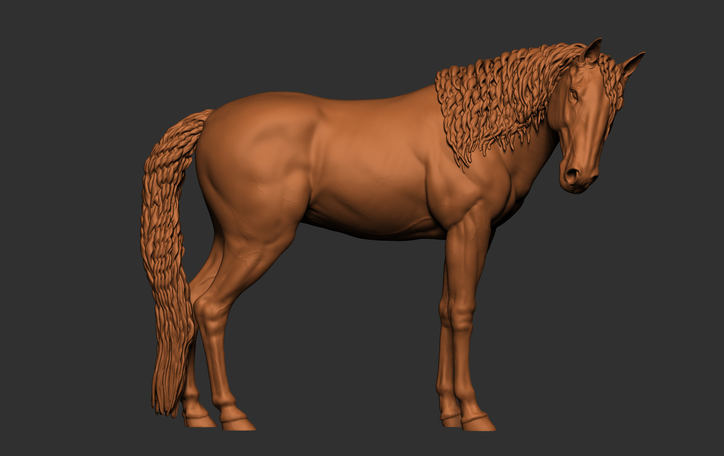 Mare Horse 3D print model_17