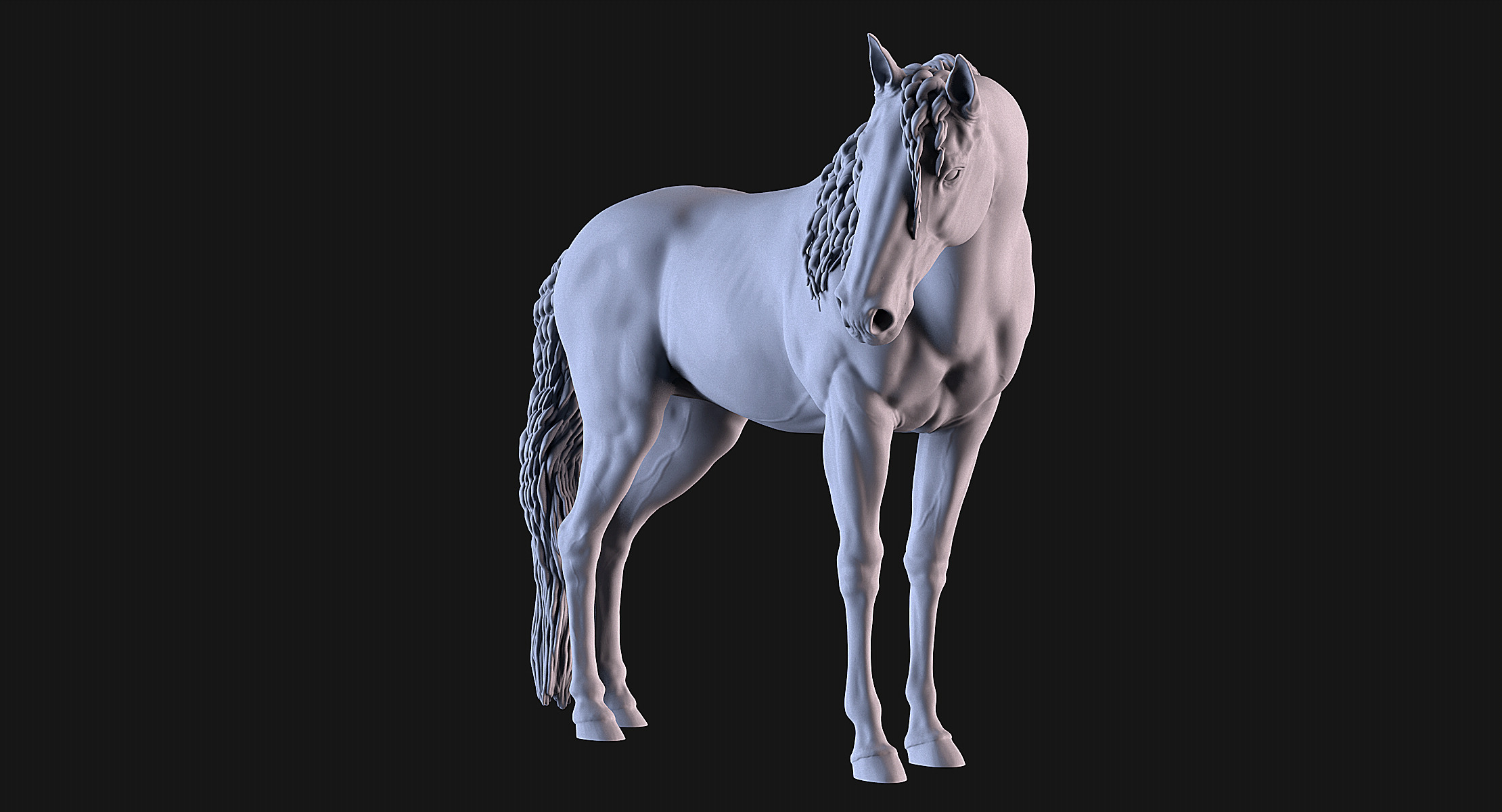 Mare Horse 3D print model_2