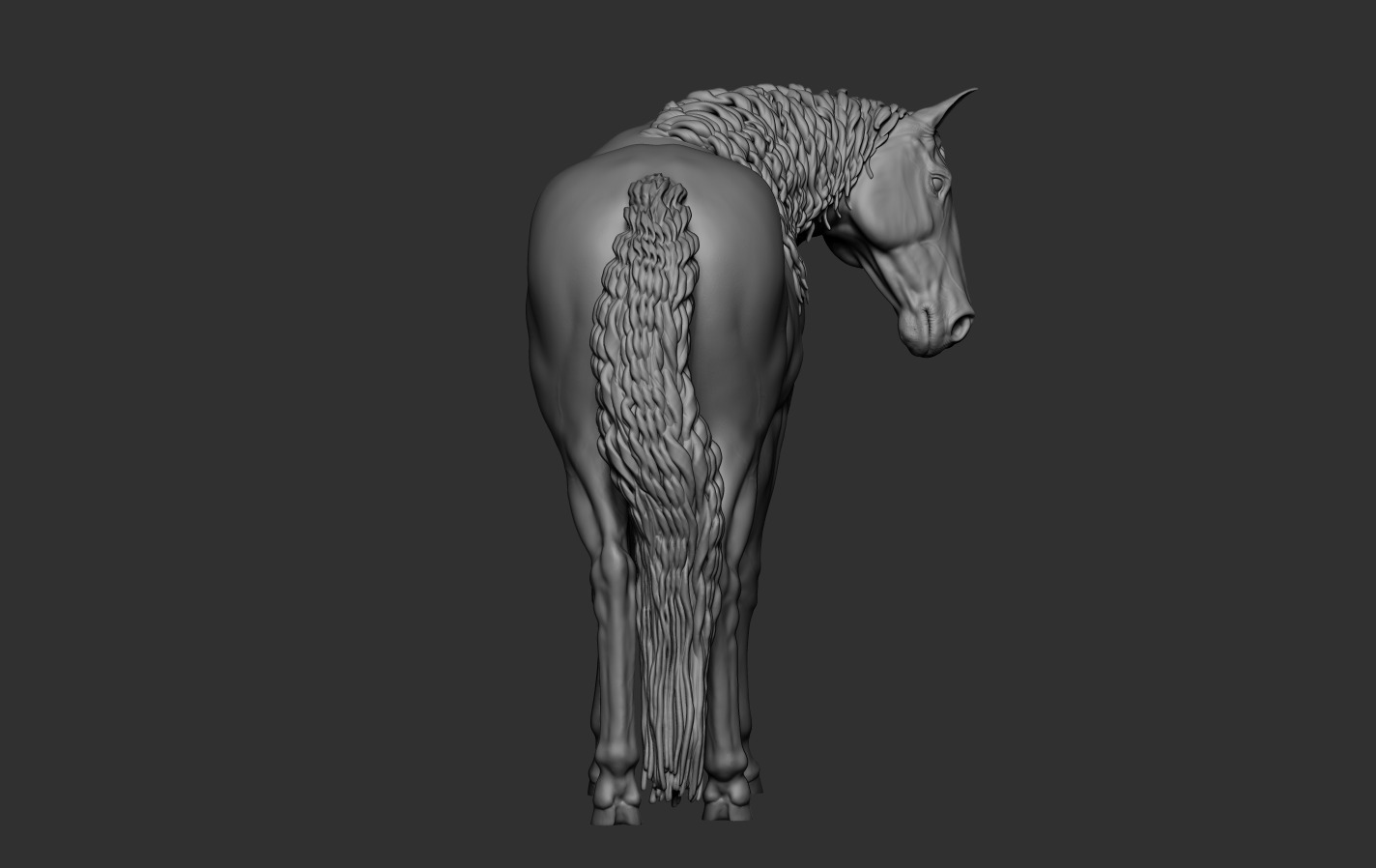 Mare Horse 3D print model_15