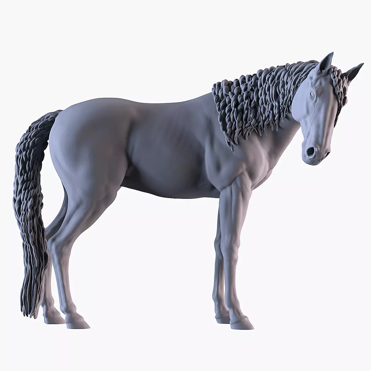 Mare Horse 3D print model_0