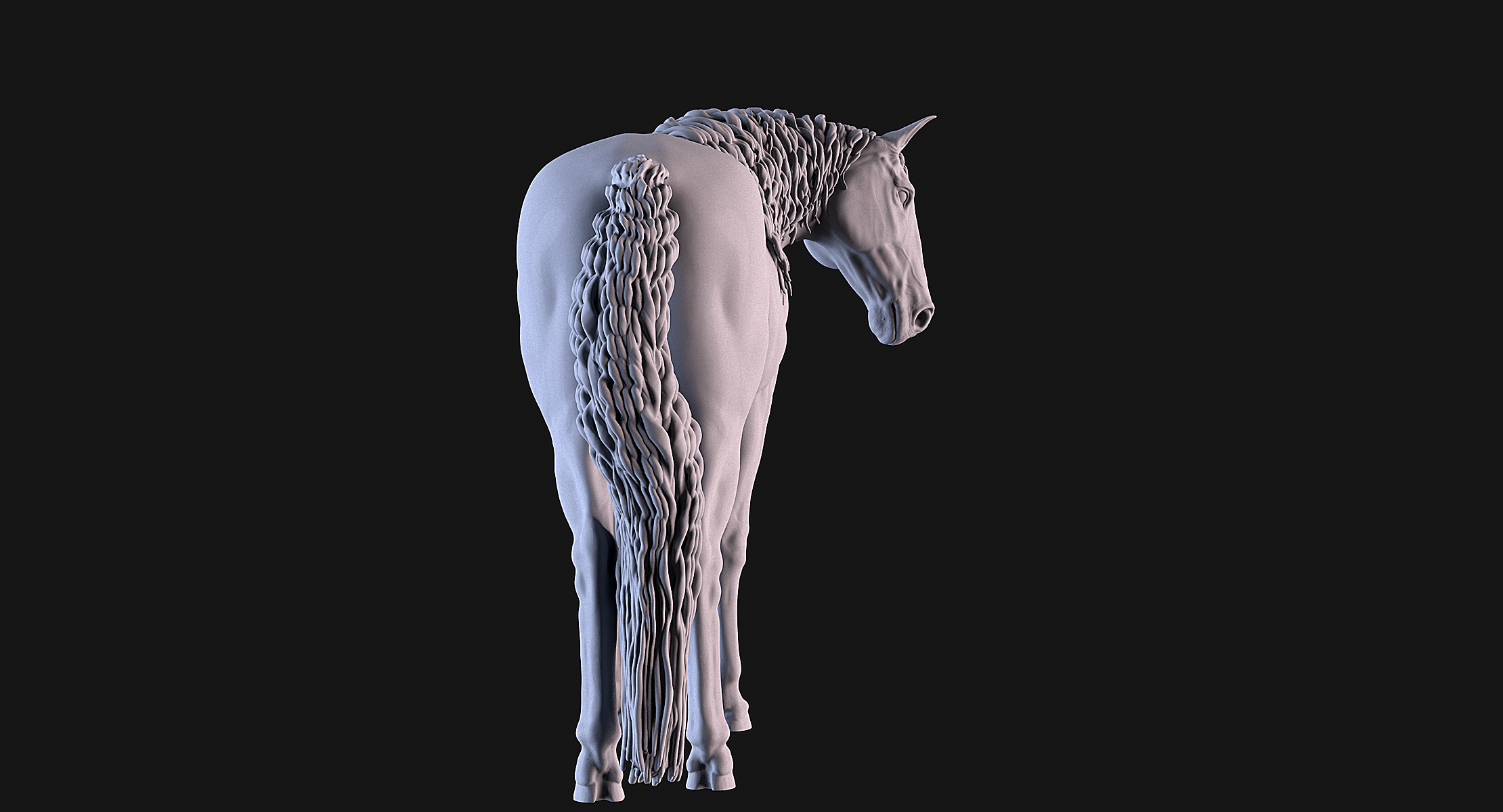 Mare Horse 3D print model_7