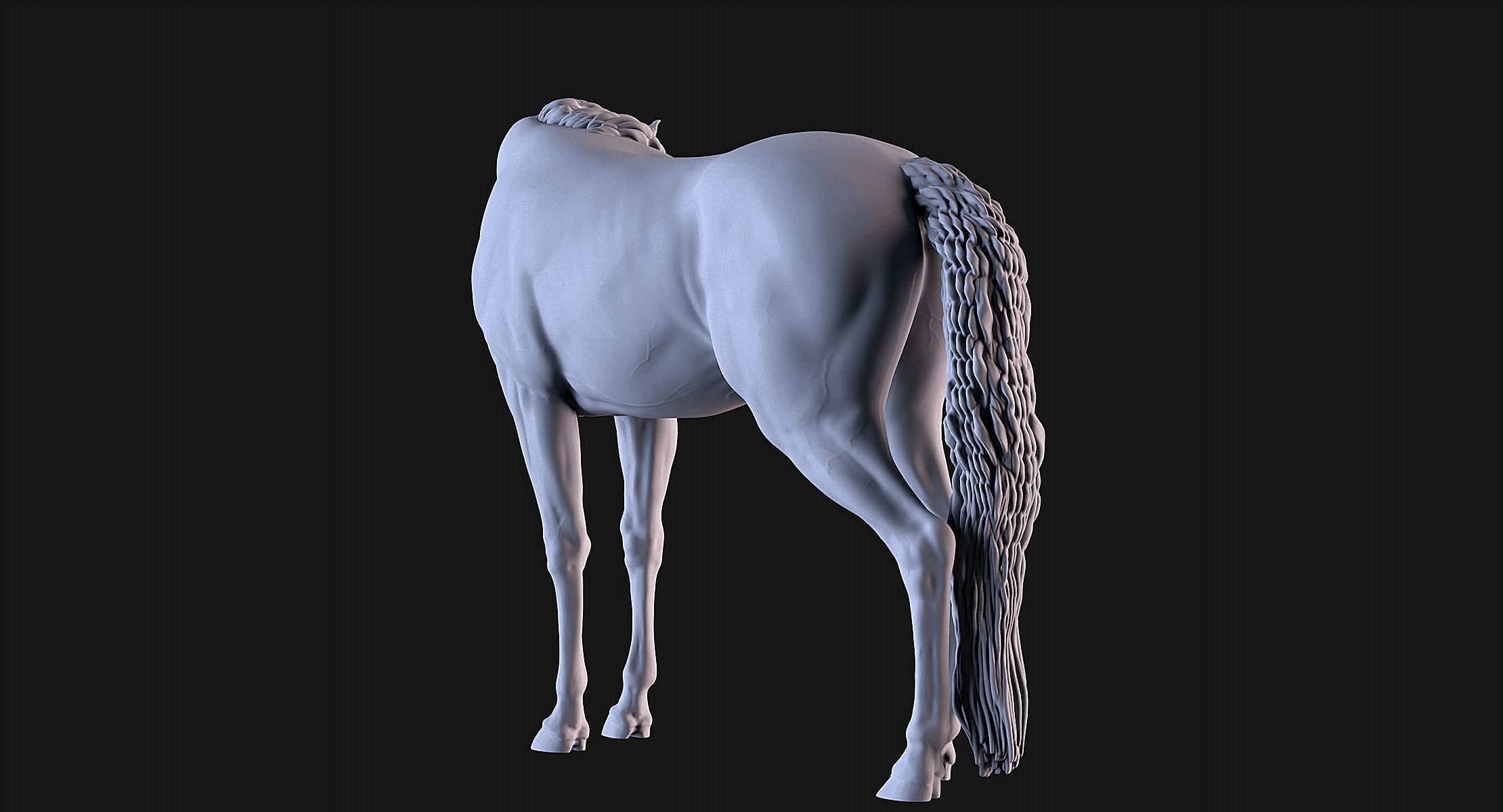 Mare Horse 3D print model_6