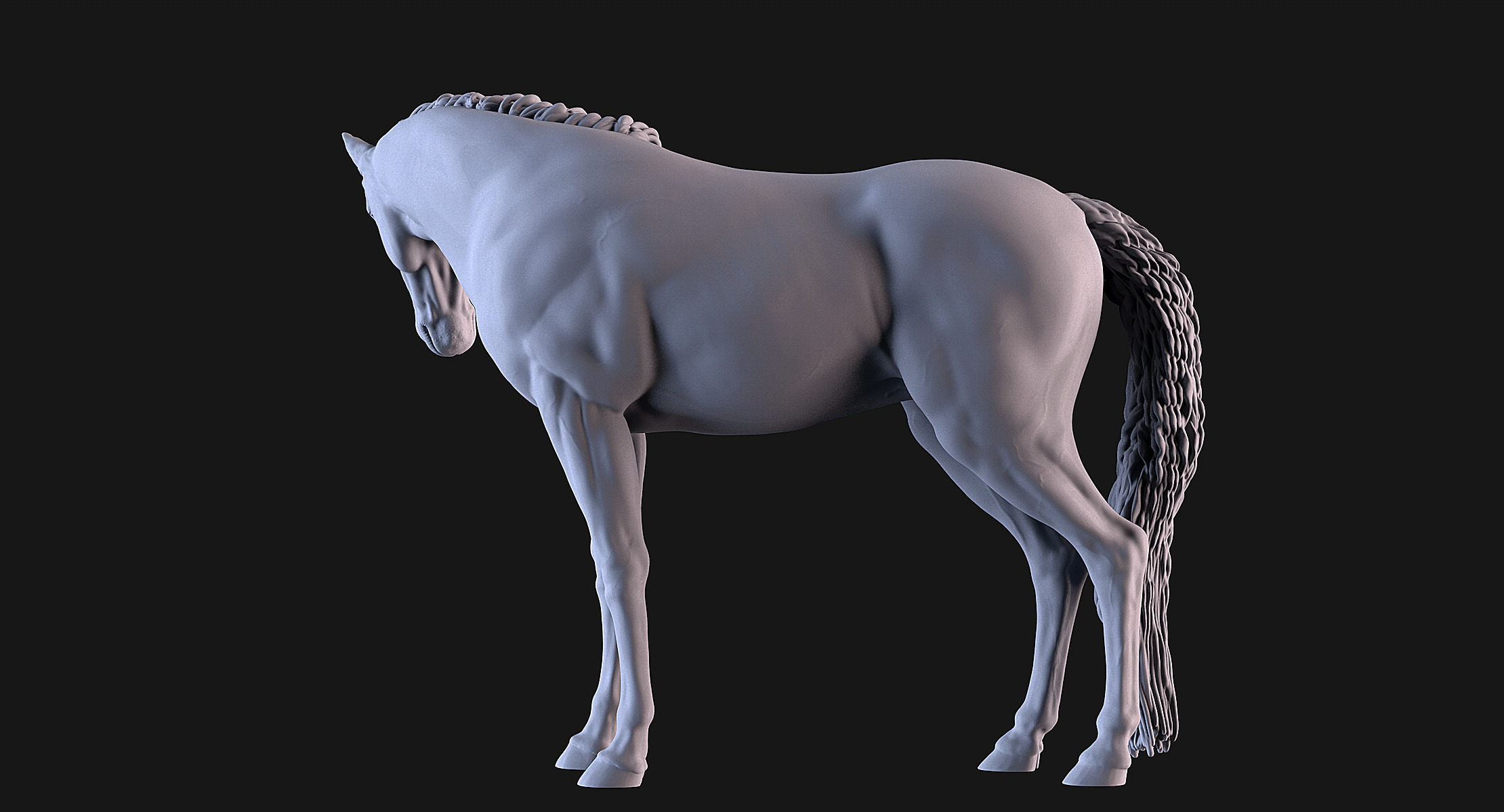 Mare Horse 3D print model_5